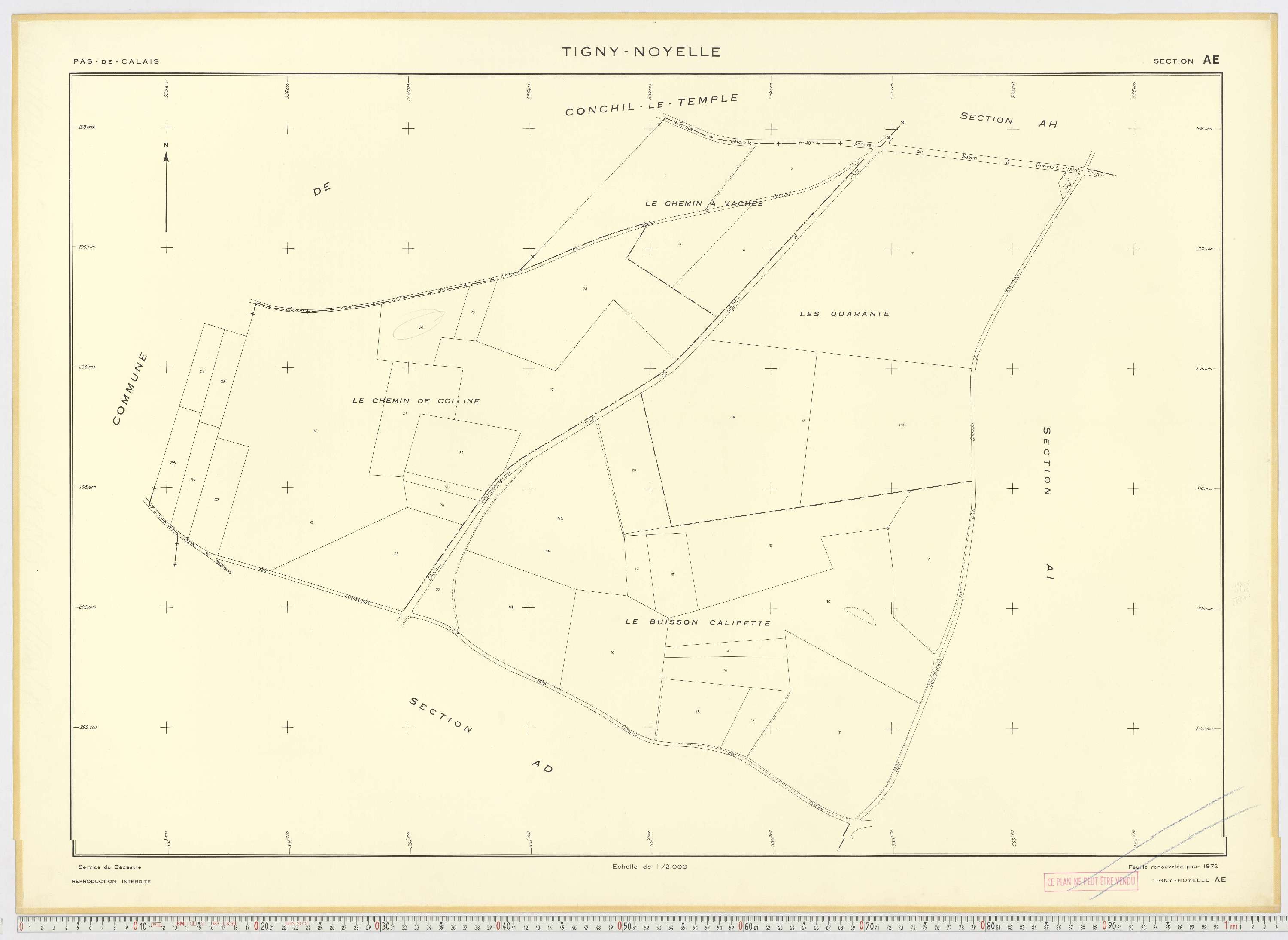 Tigny-Noyelle - Section AE.