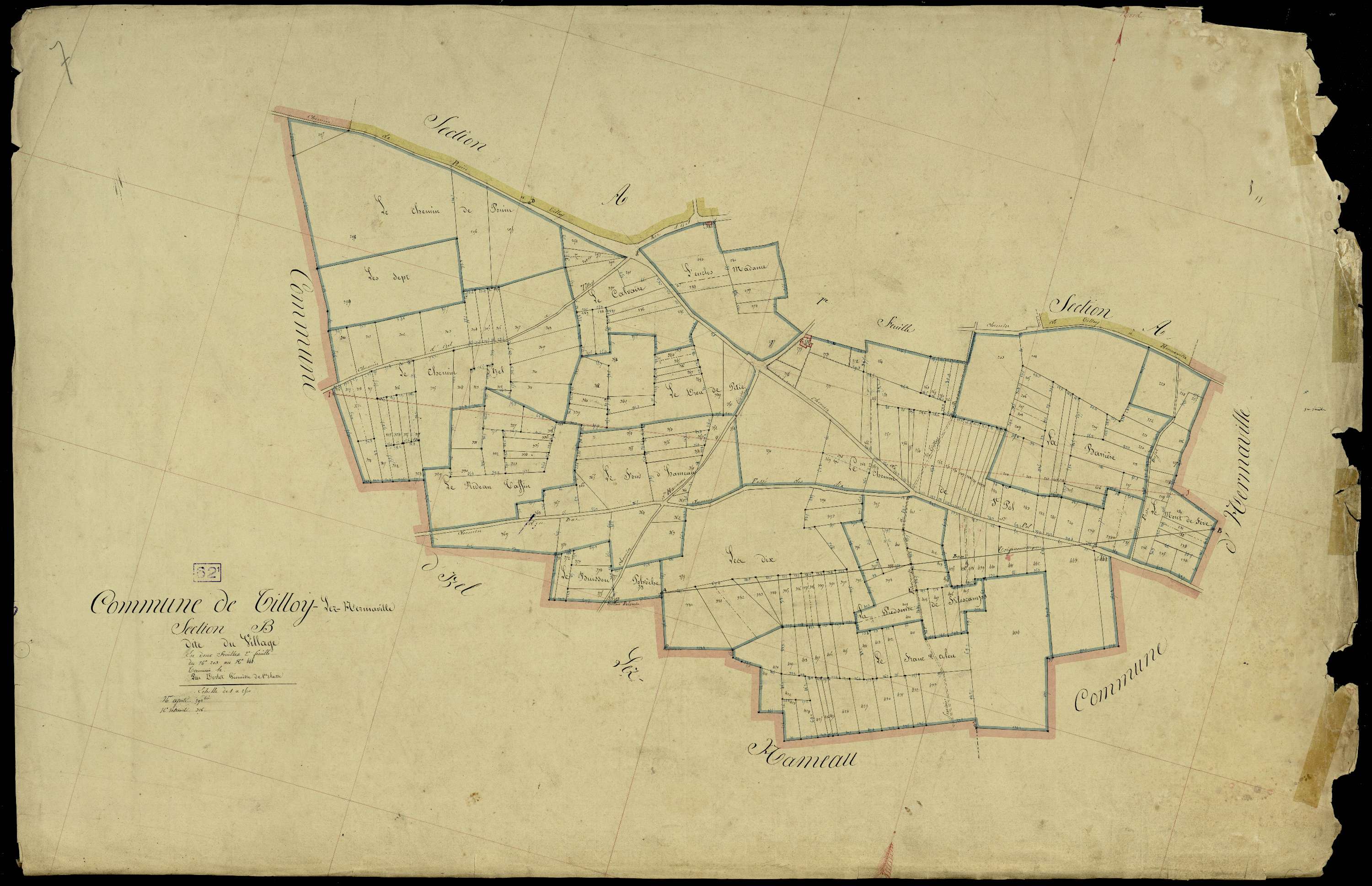 Tilloy-lès-Hermaville - Section B, 2e feuille