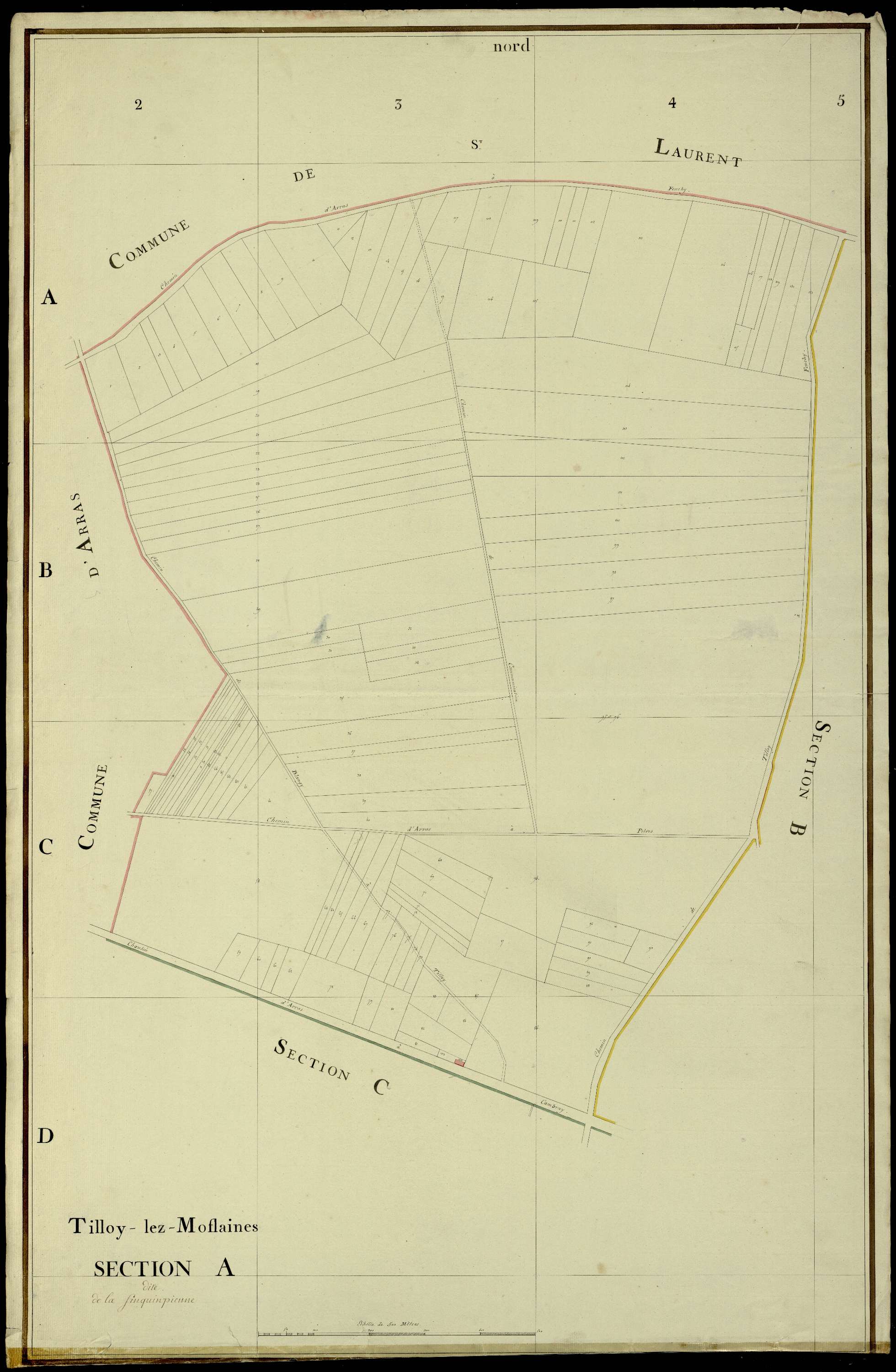 Tilloy-lès-Mofflaines - Section A