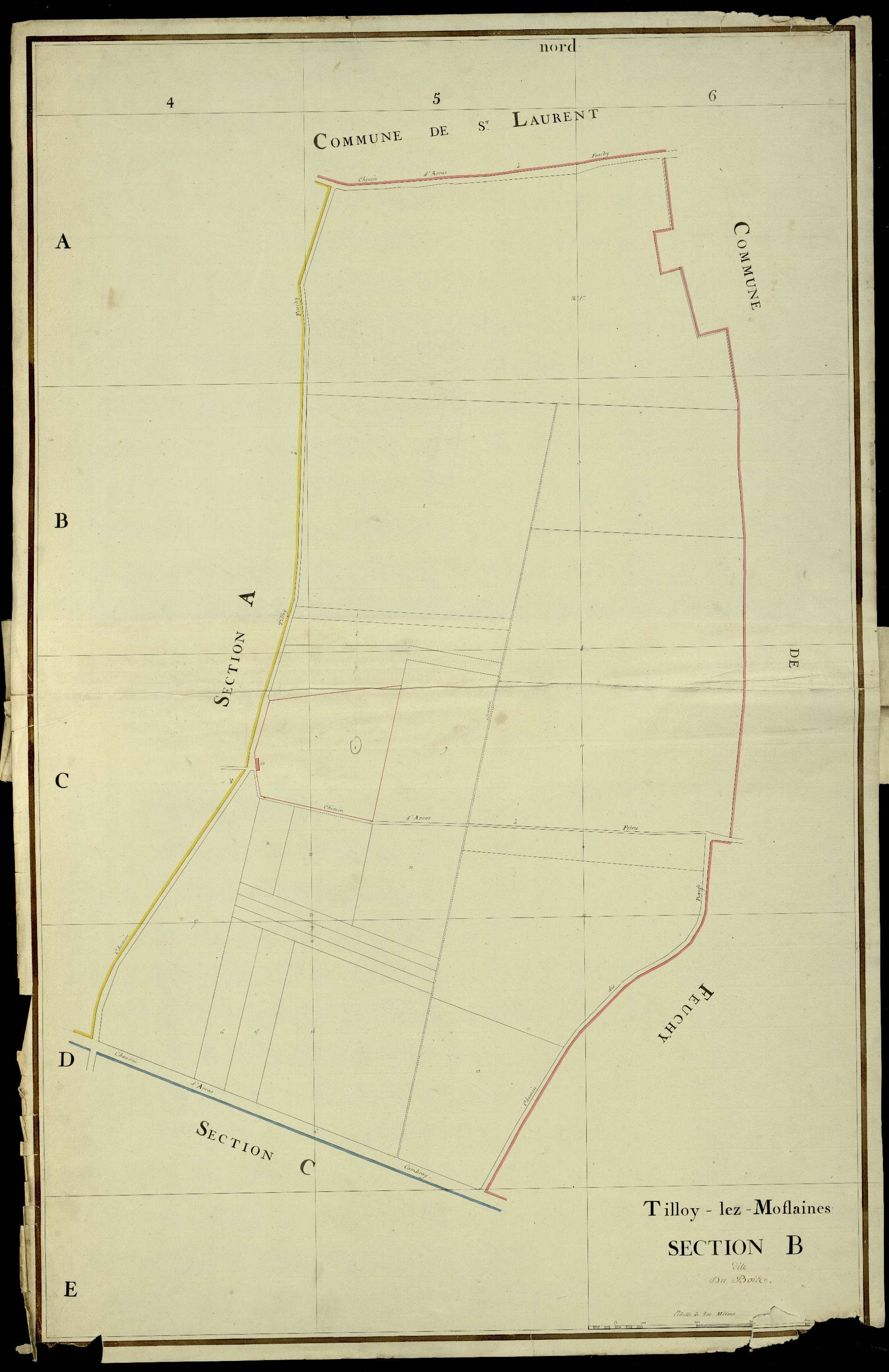 Tilloy-lès-Mofflaines - Section B