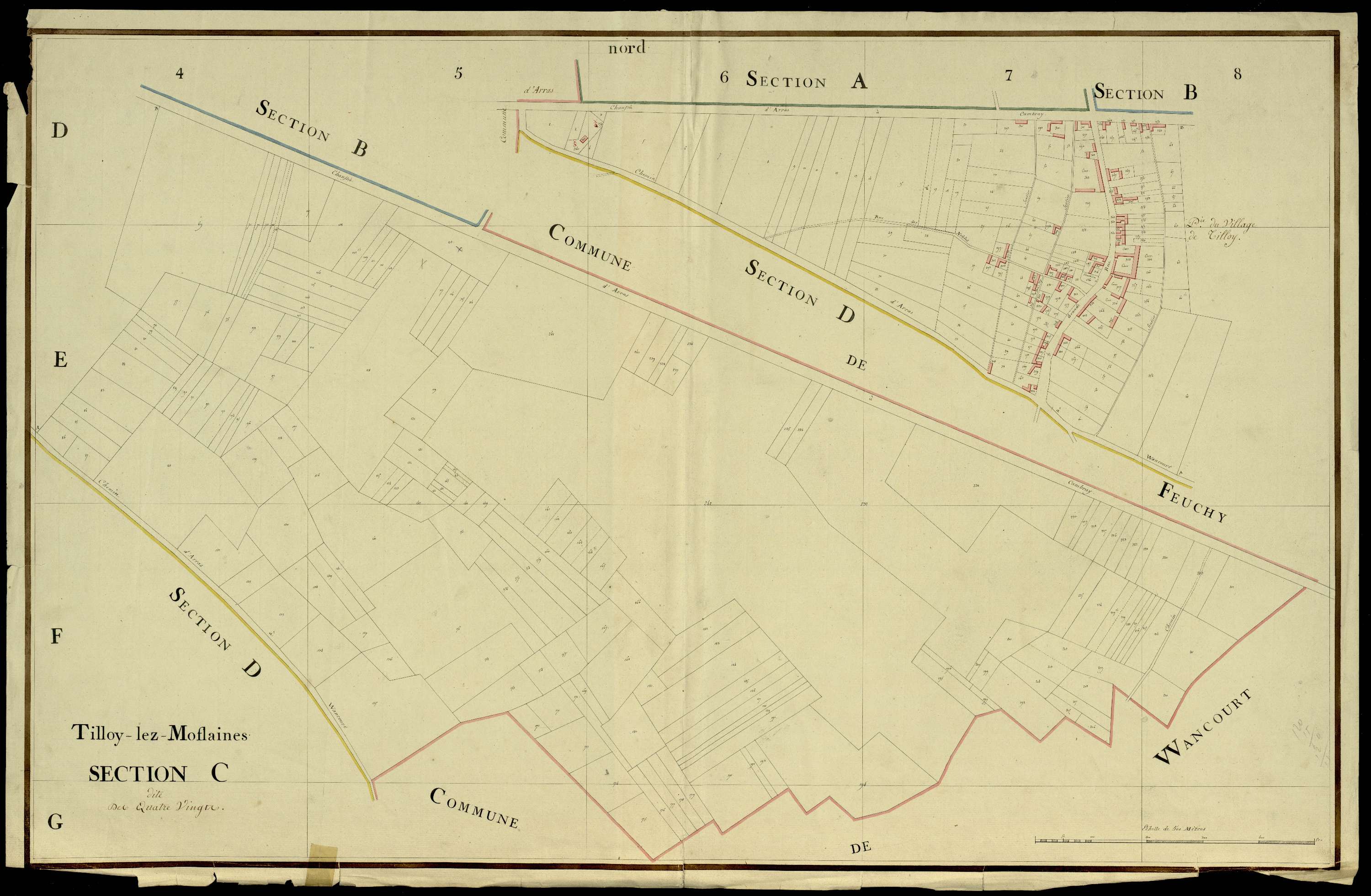 Tilloy-lès-Mofflaines - Section C