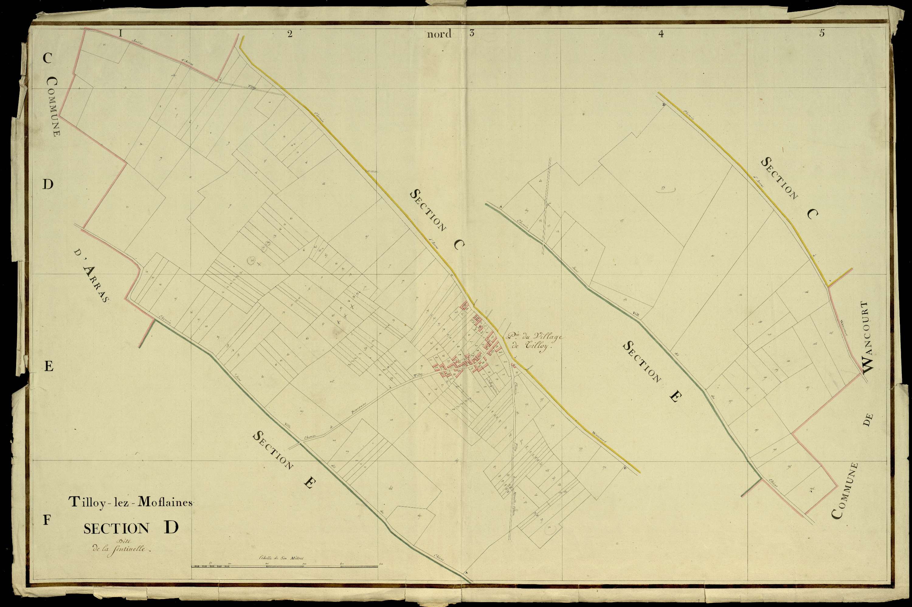 Tilloy-lès-Mofflaines - Section D