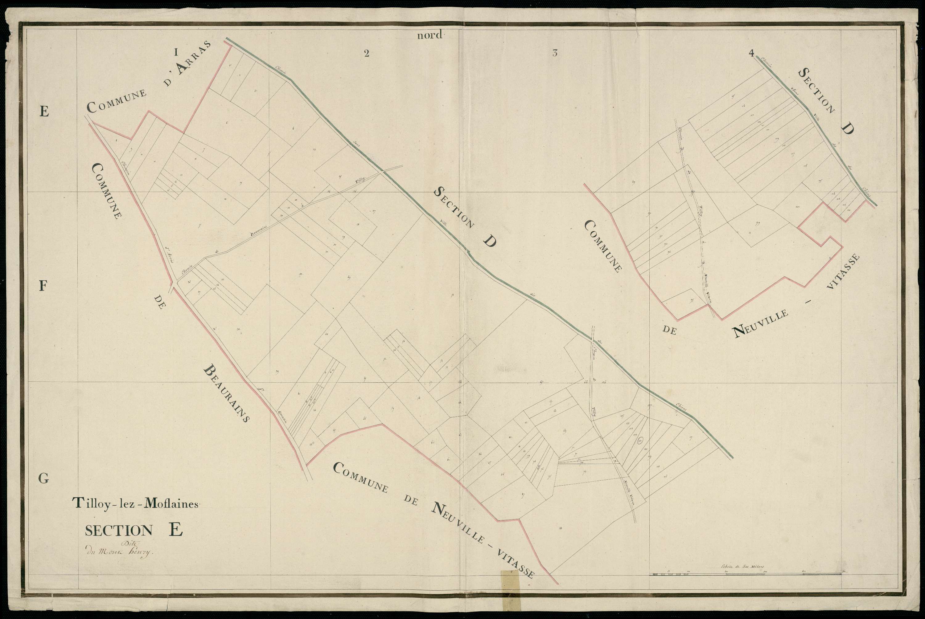 Tilloy-lès-Mofflaines - Section E