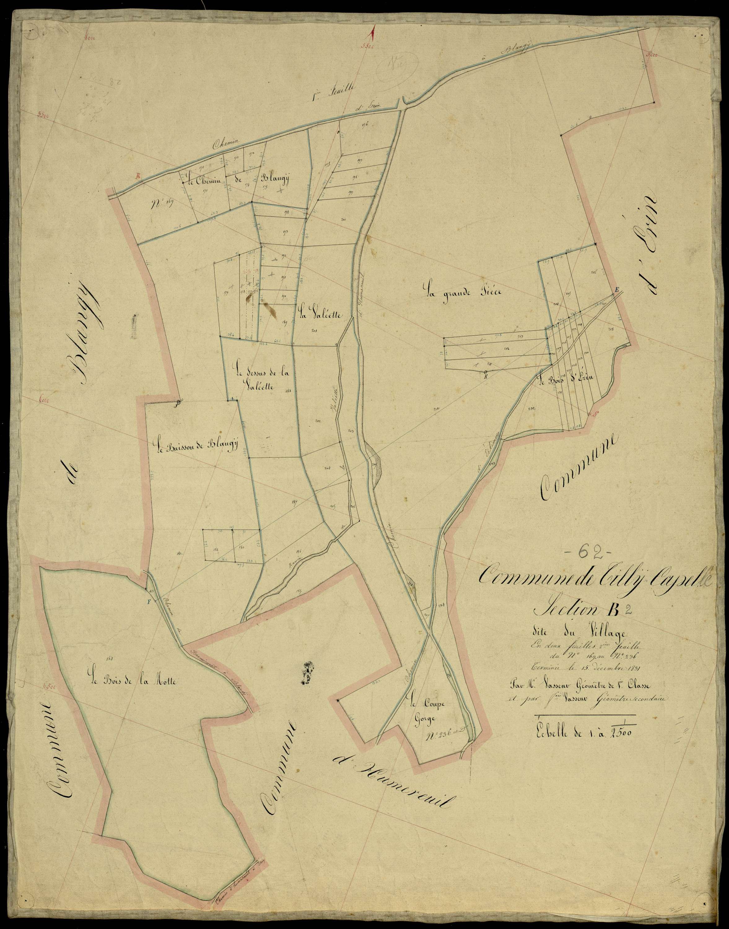 Tilly-Capelle - Section B, 2e feuille