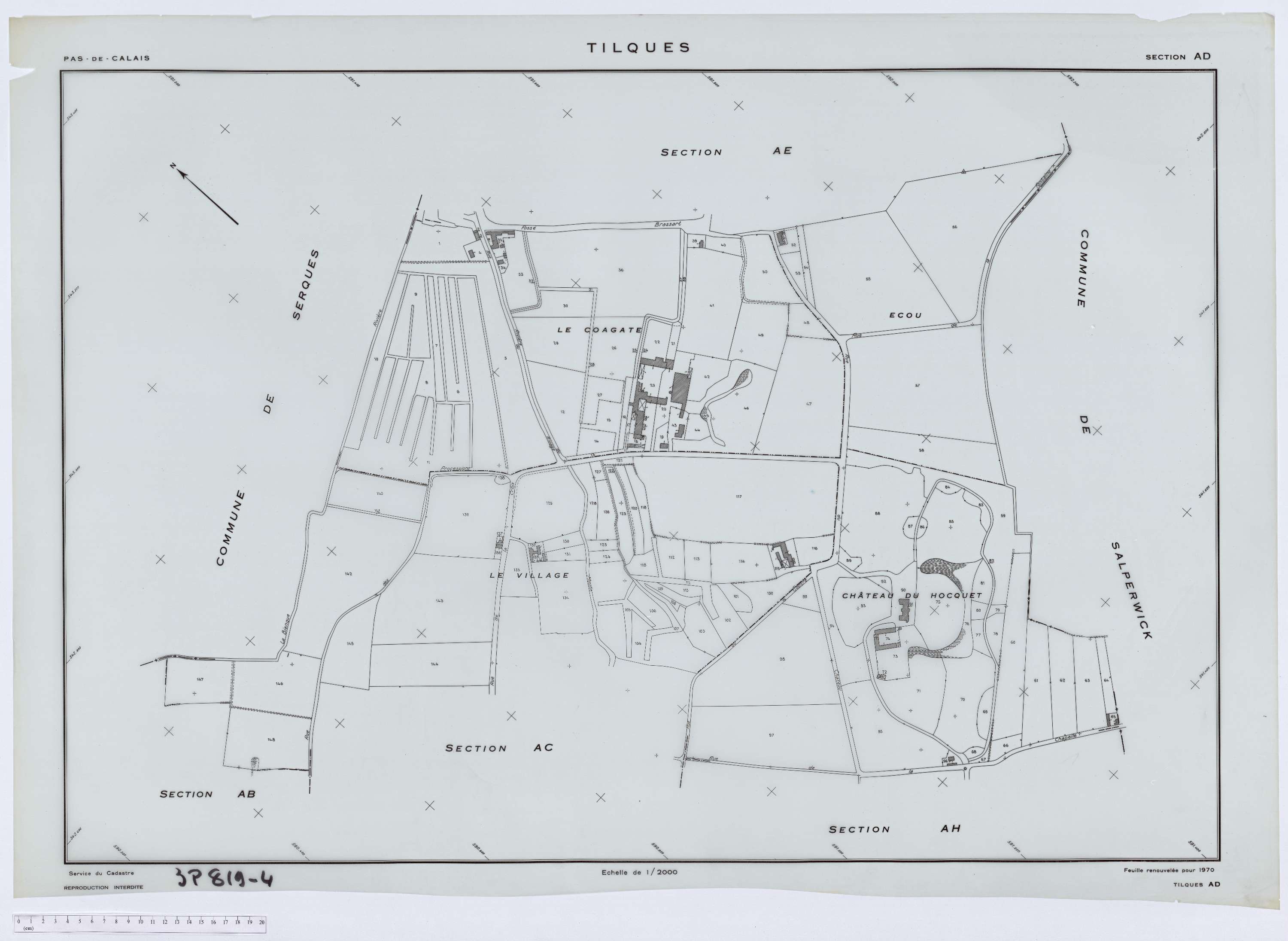 Tilques - Section AD.