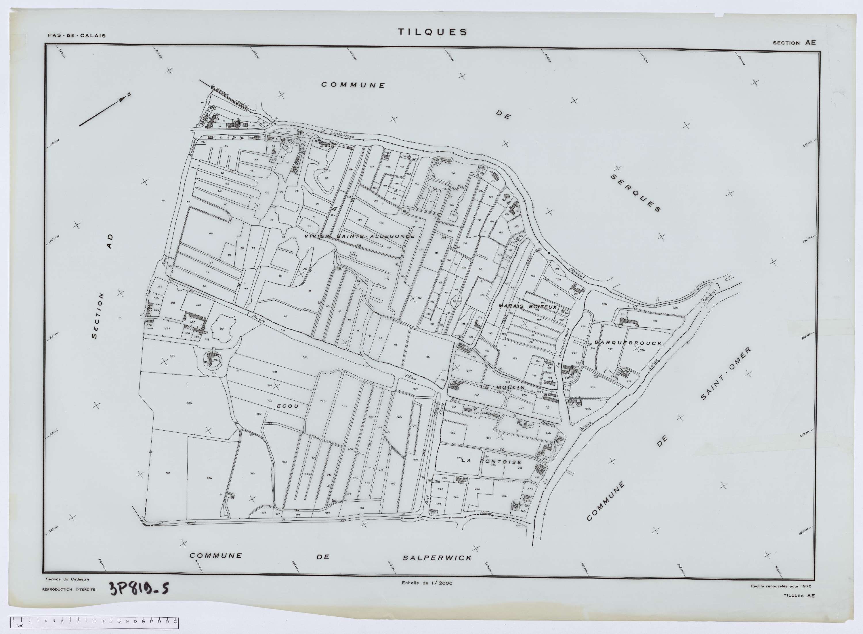 Tilques - Section AE.