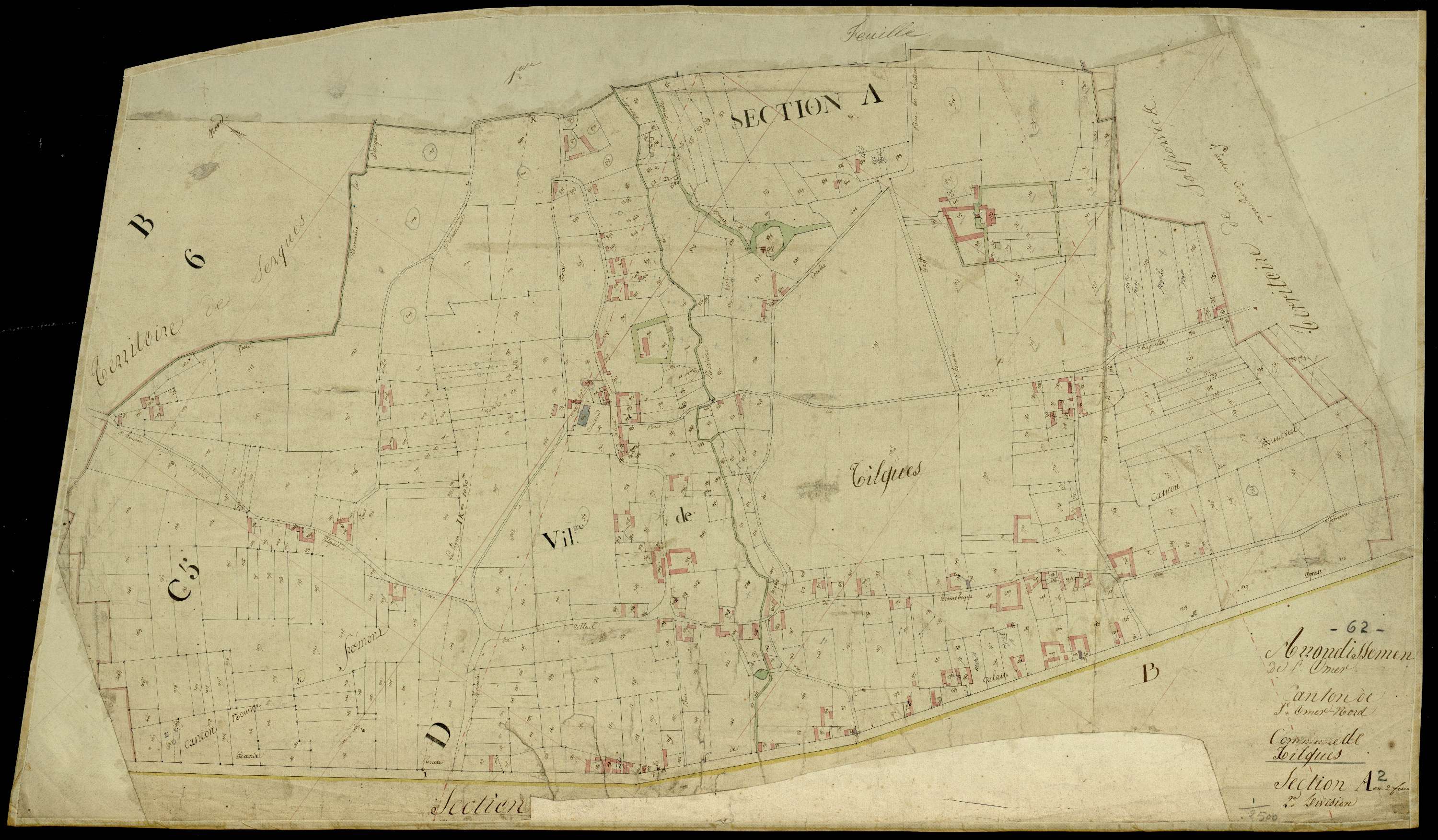 Tilques - Section A, 2e feuille