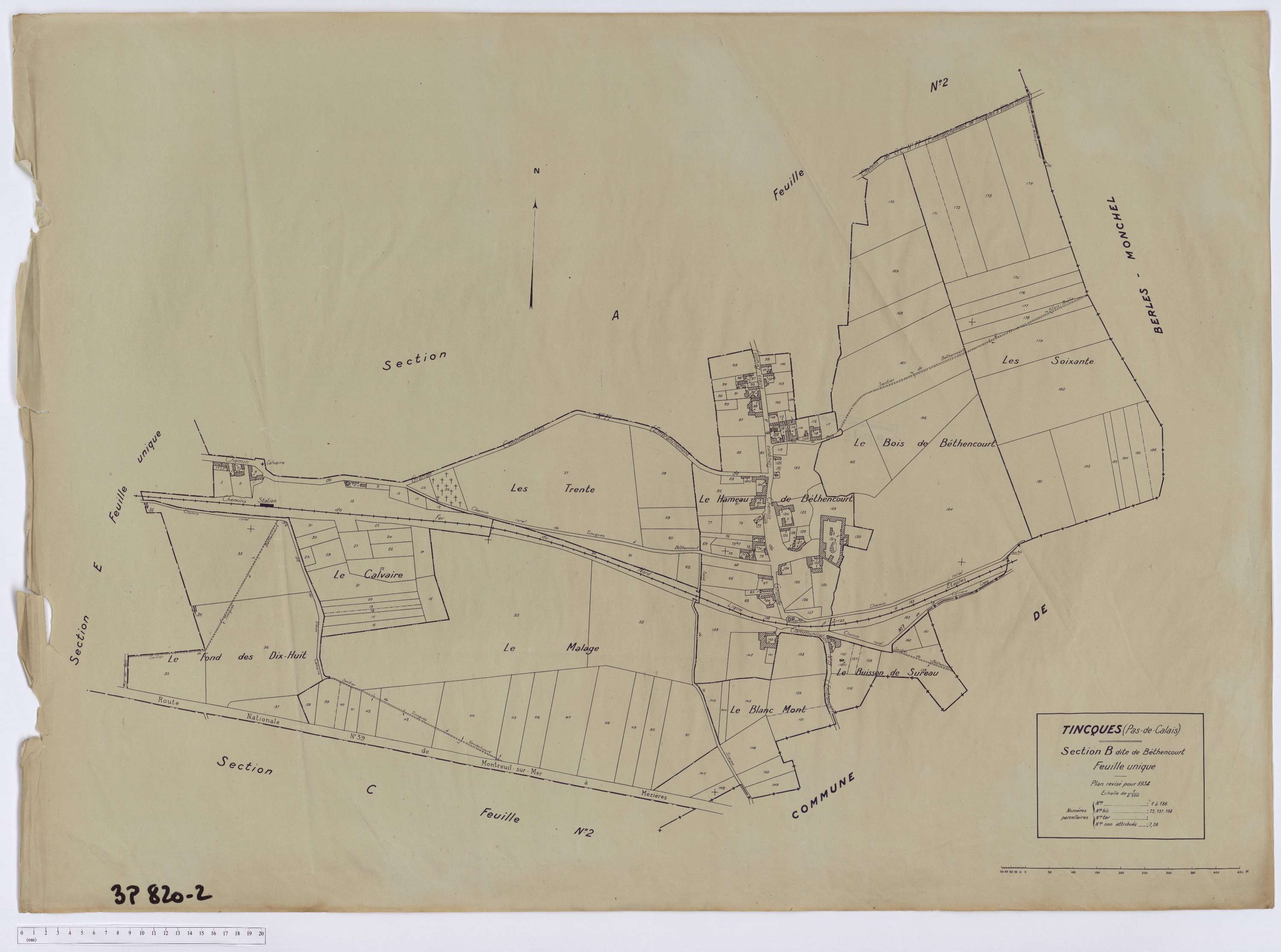 Tincques - Section B.