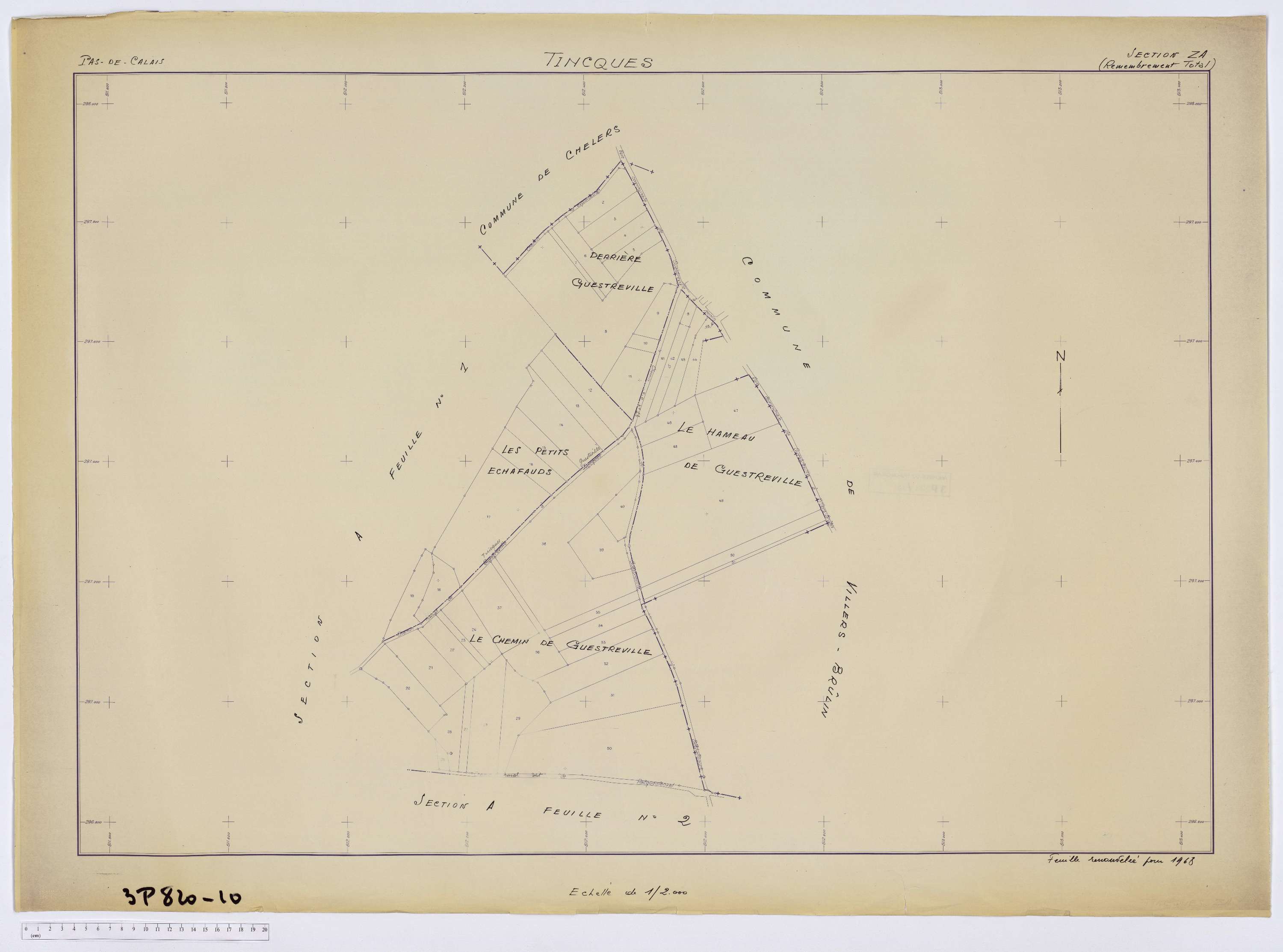 Tincques - Section ZA.