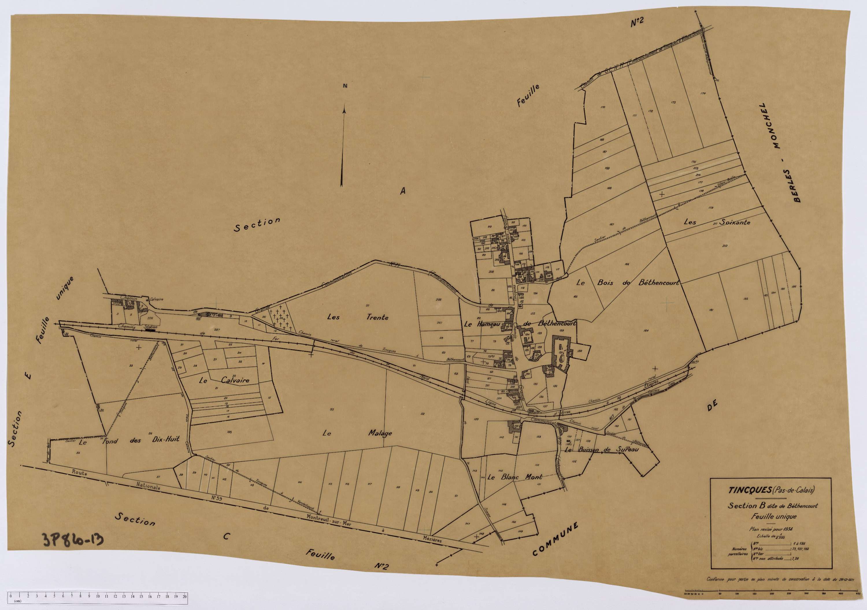 Tincques - Section B.