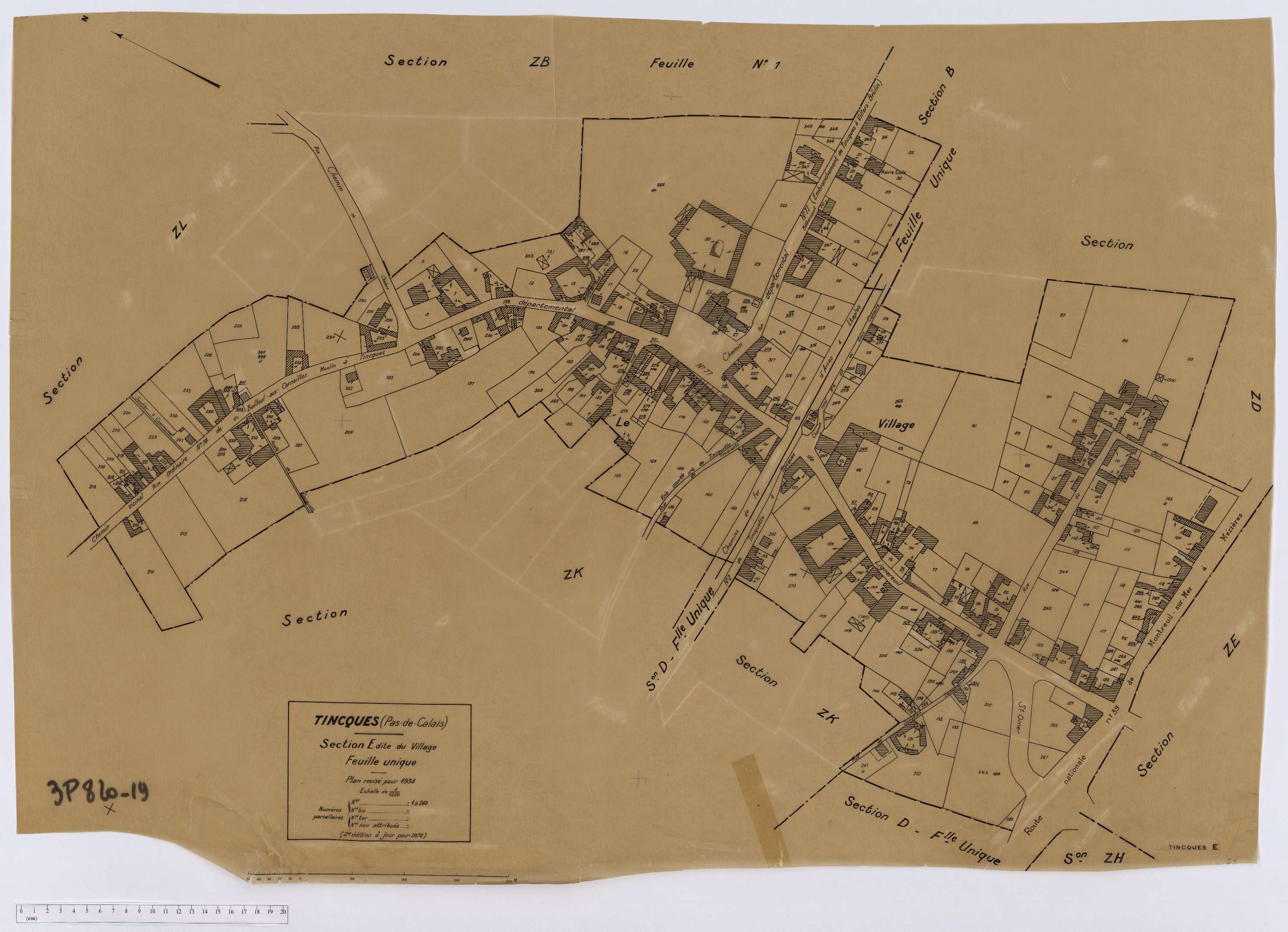 Tincques - Section E.