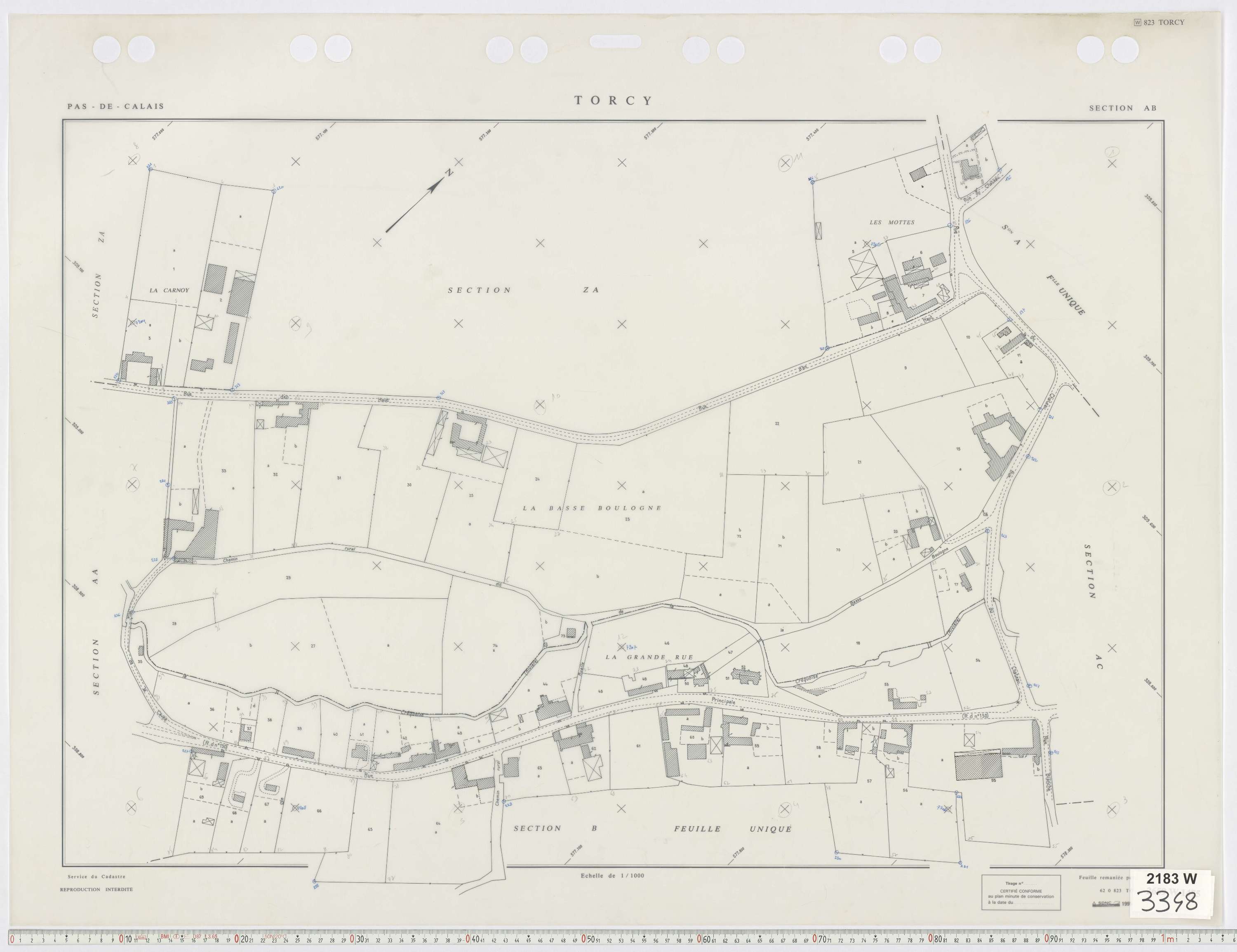 Torcy - Section AB.