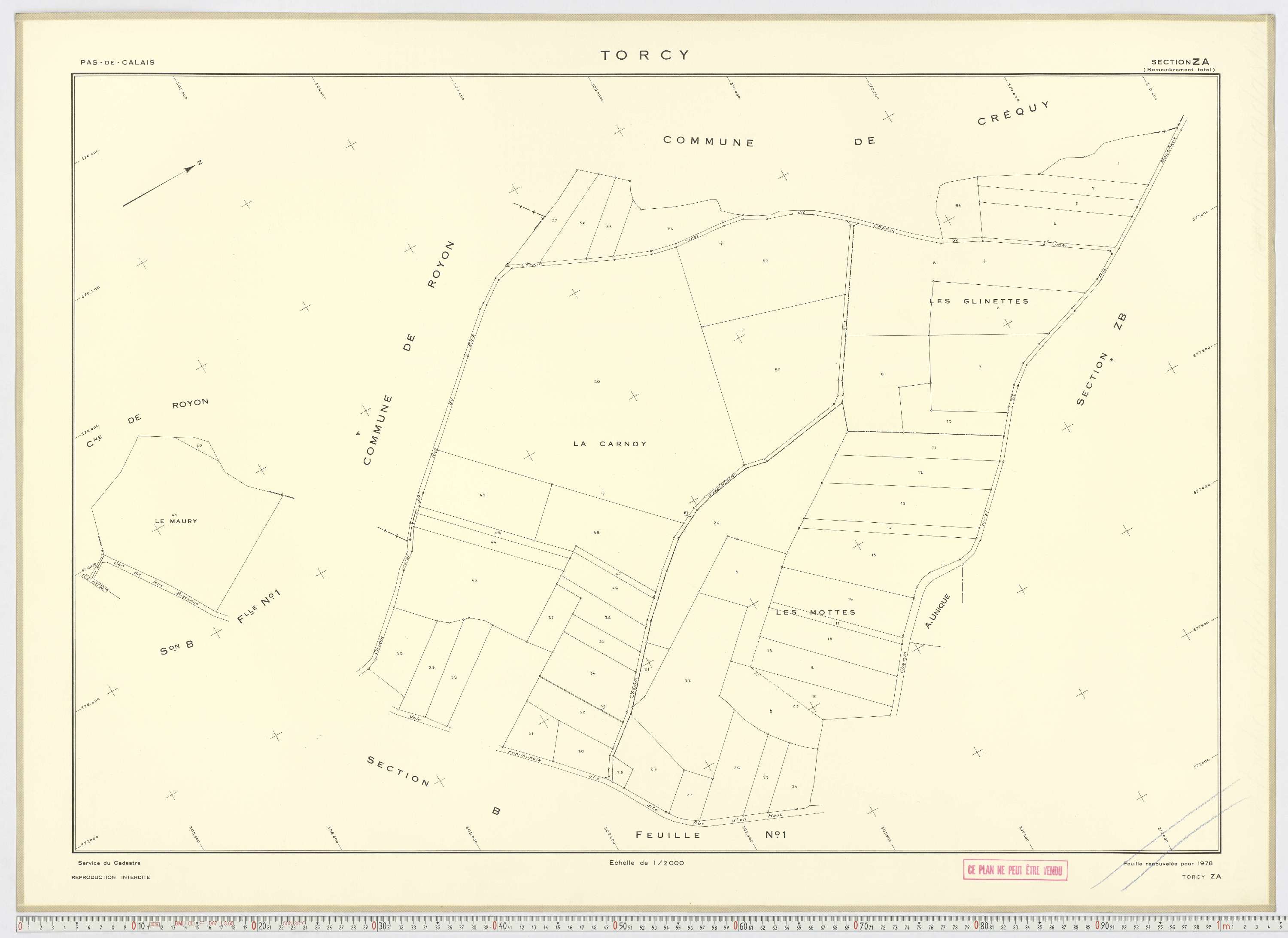 Torcy - Section ZA.