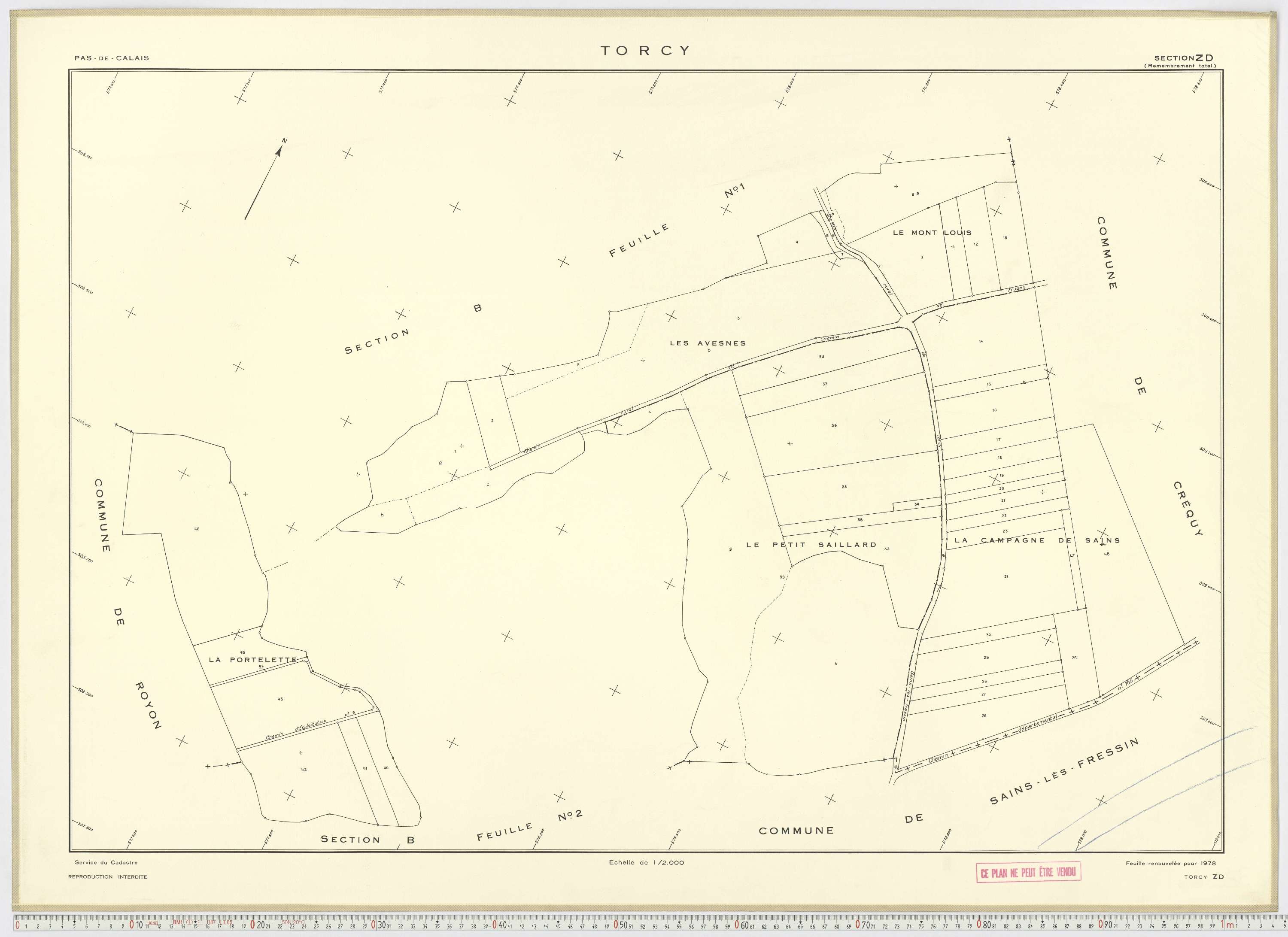 Torcy - Section ZD.