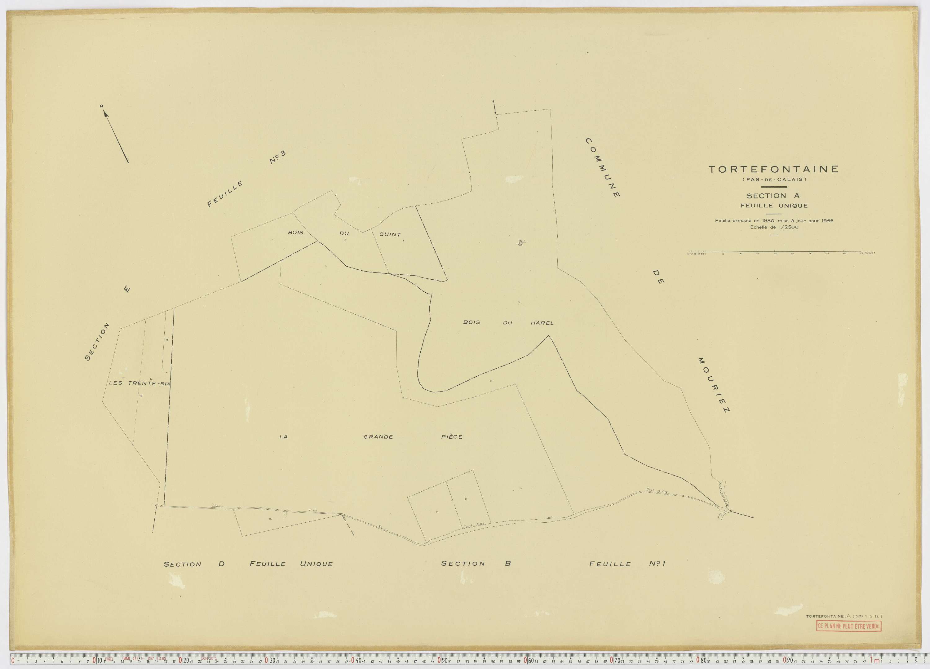 Tortefontaine - Section A.