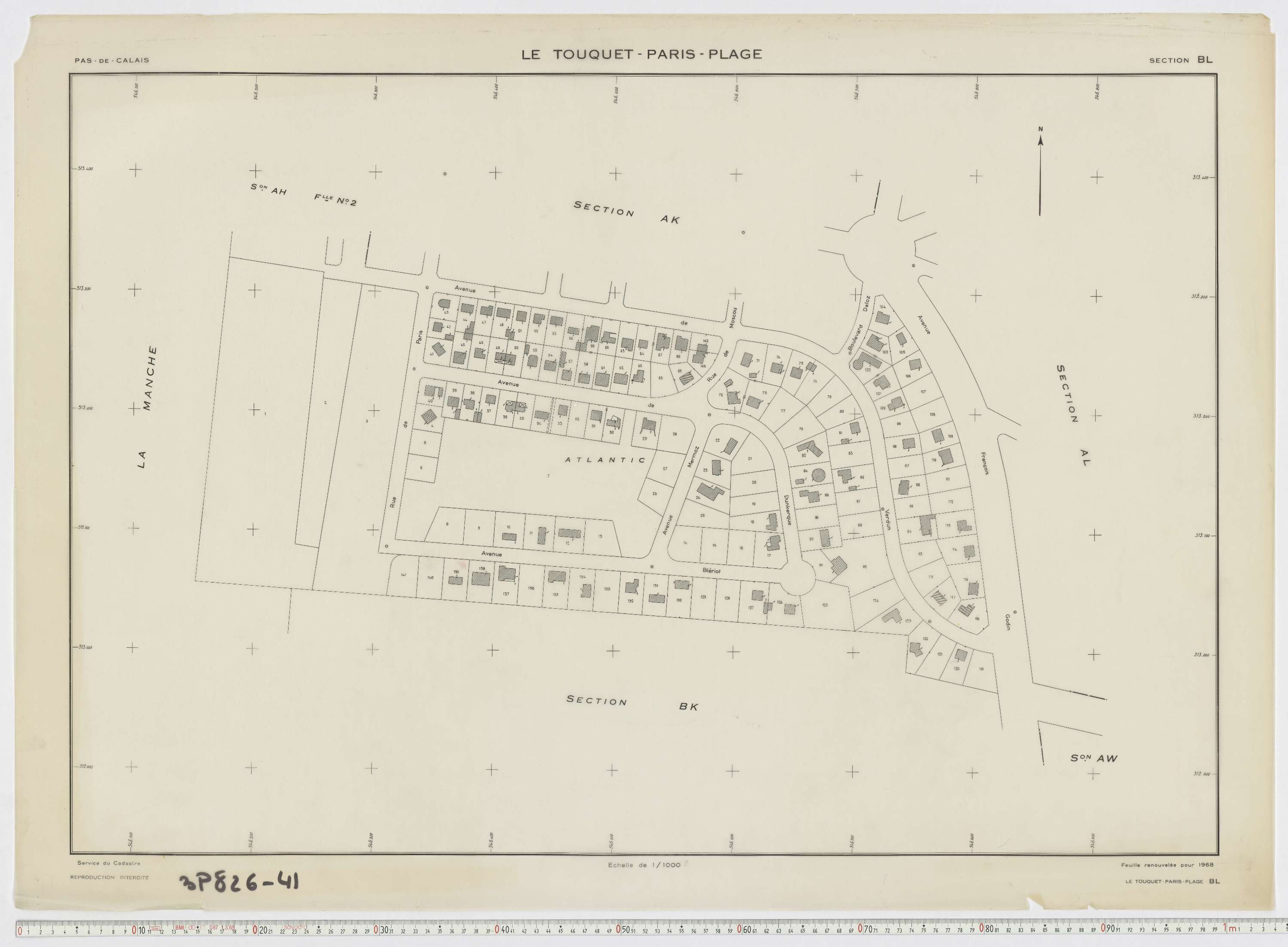 Le Touquet-Paris-Plage - Section BL.