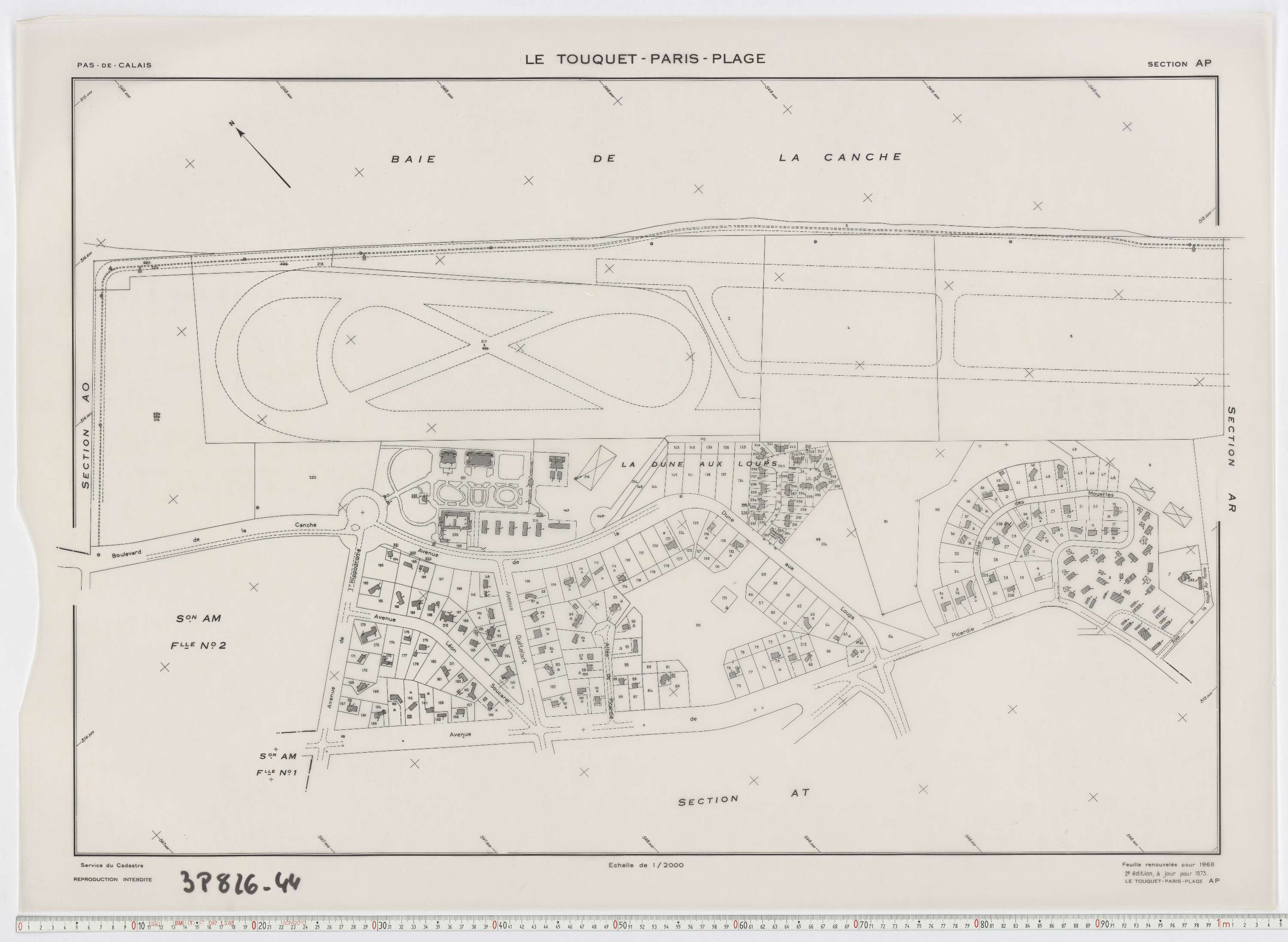 Le Touquet-Paris-Plage - Section AP.