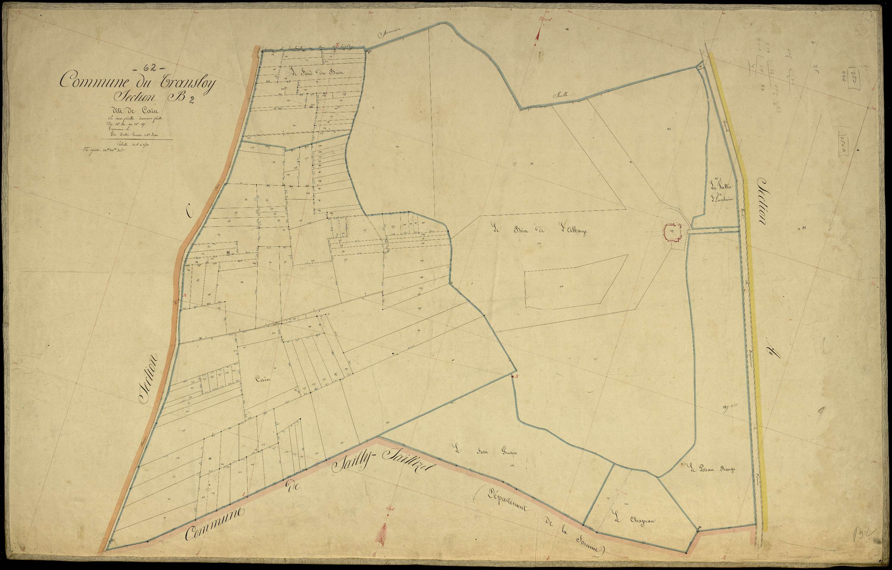 Le Transloy - Section B, 2e feuille