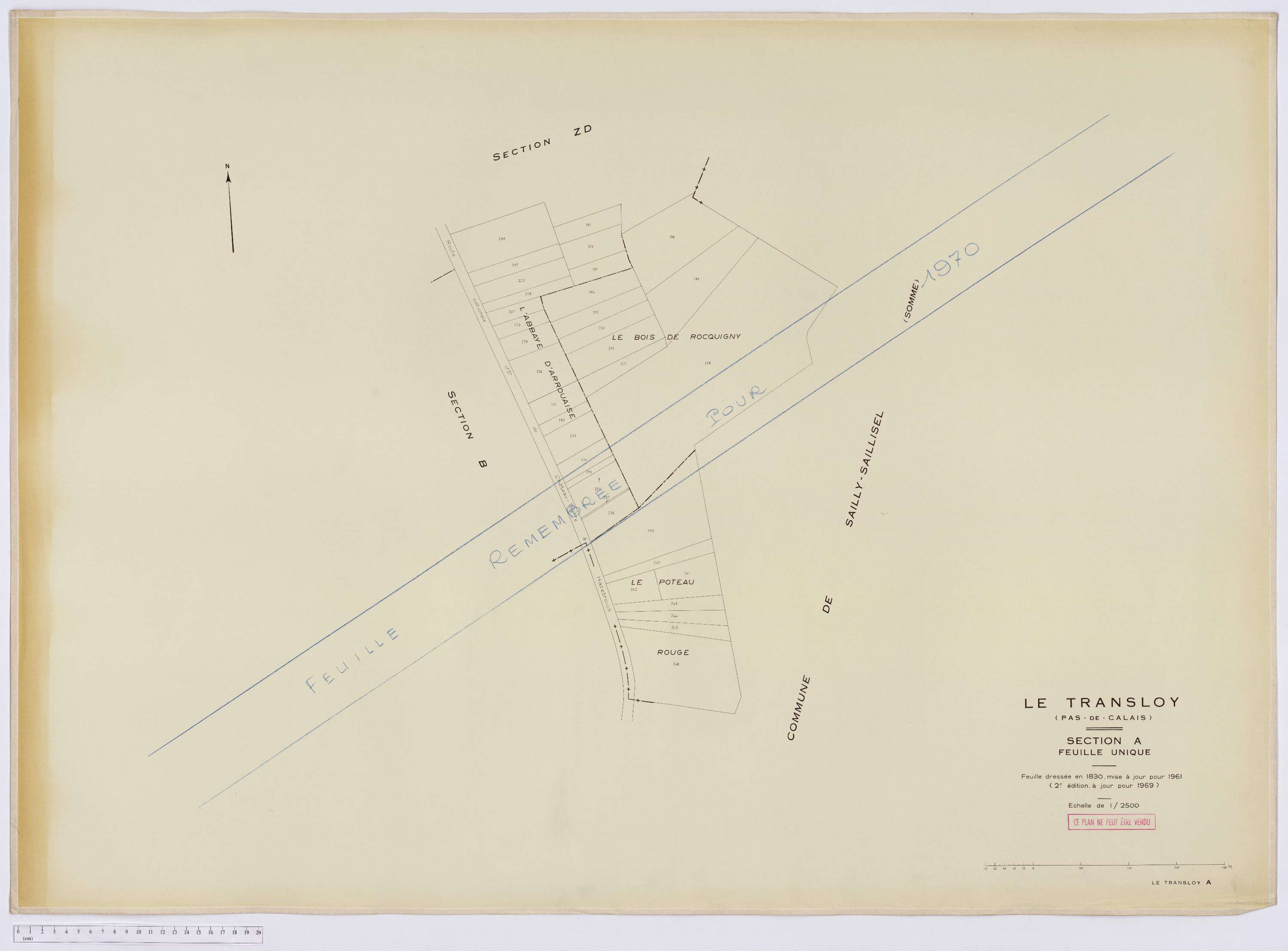 Le Transloy - Section A.