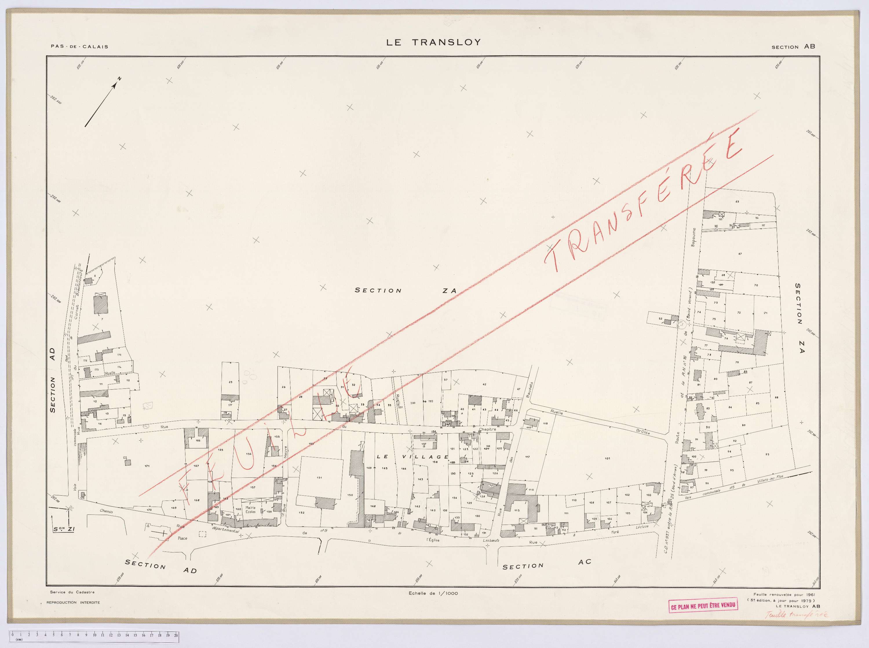 Le Transloy - Section AB.