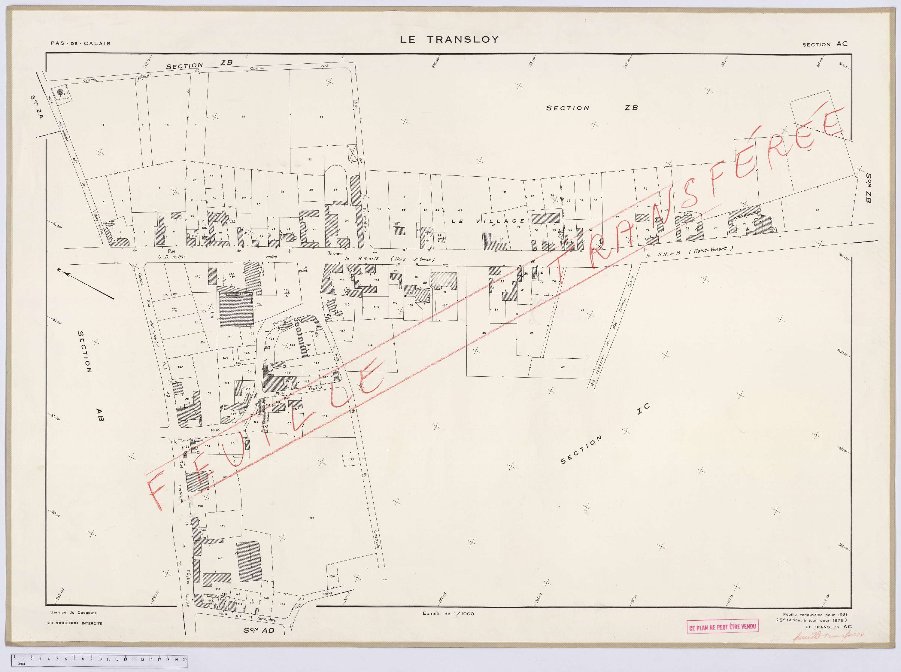 Le Transloy - Section AC.