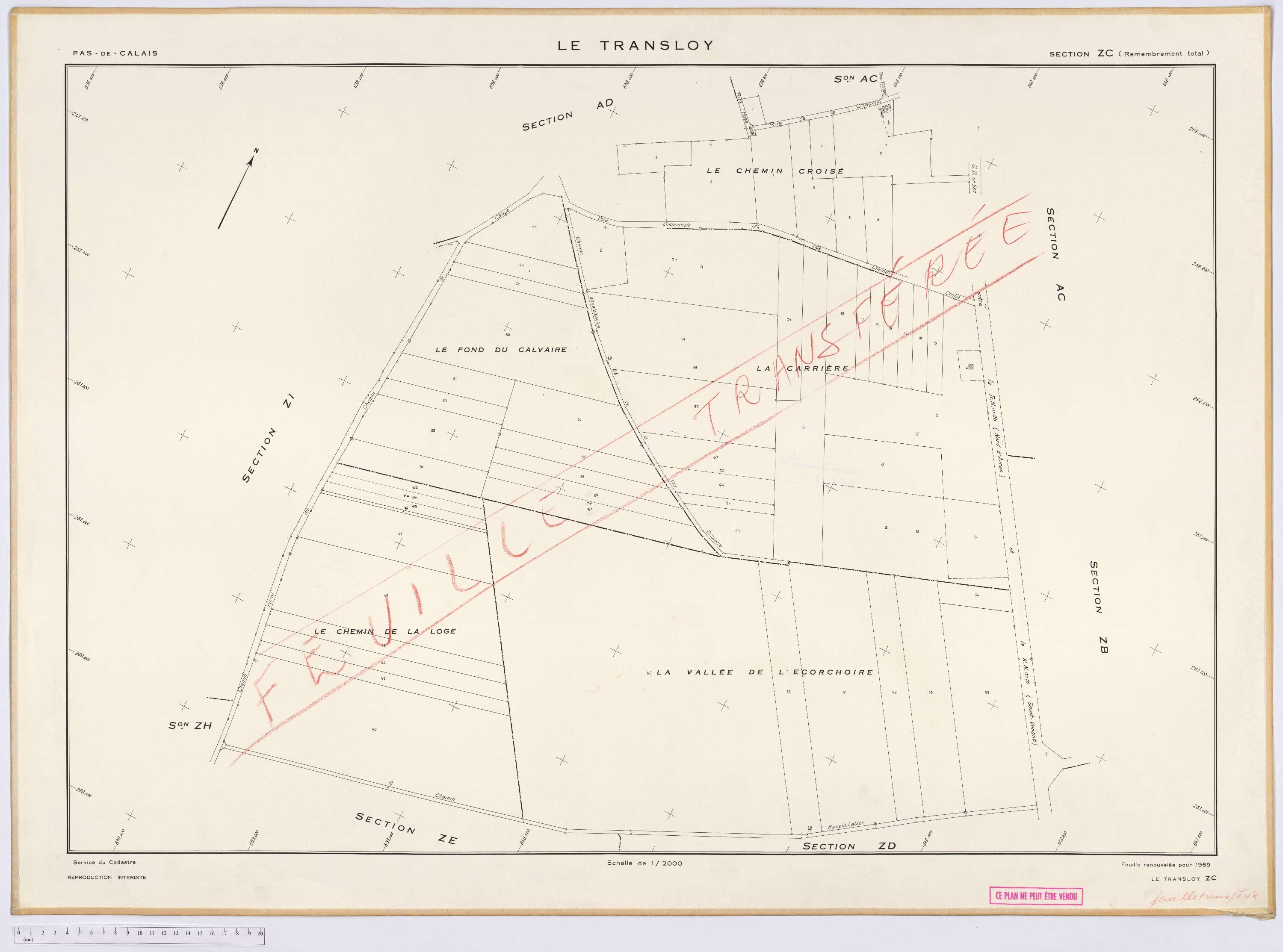 Le Transloy - Section ZC.