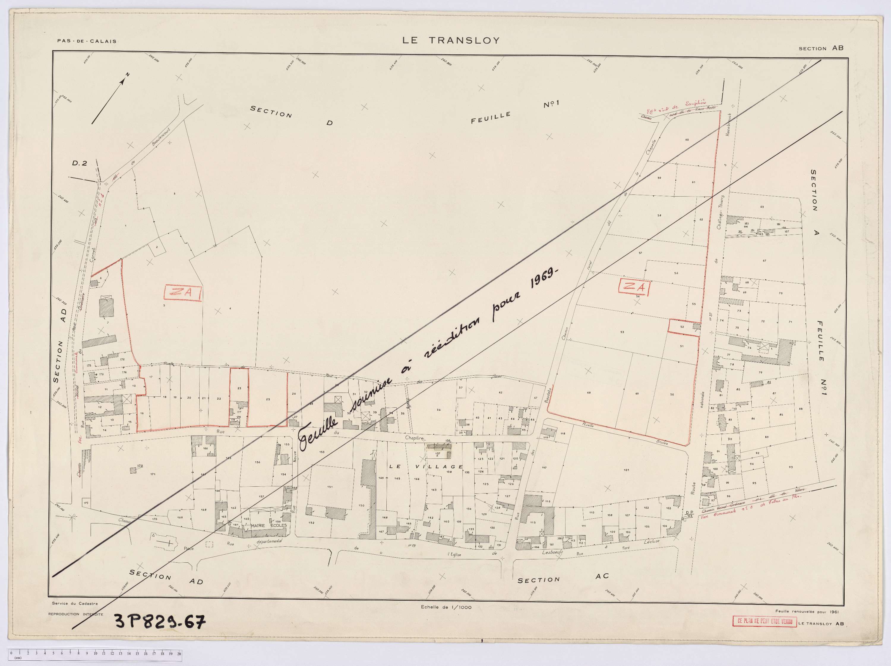 Le Transloy - Section AB.