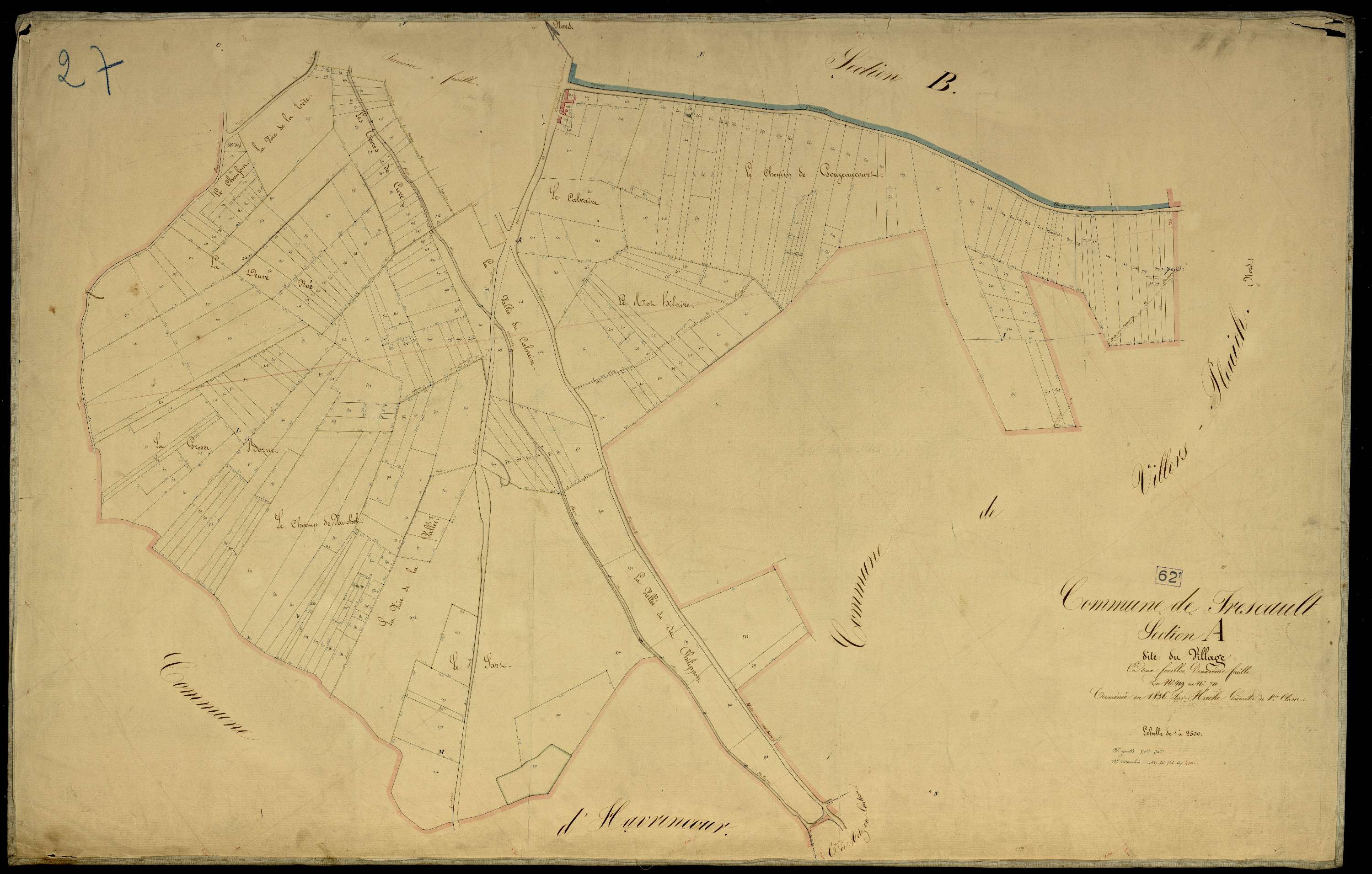 Trescault - Section A, 2e feuille