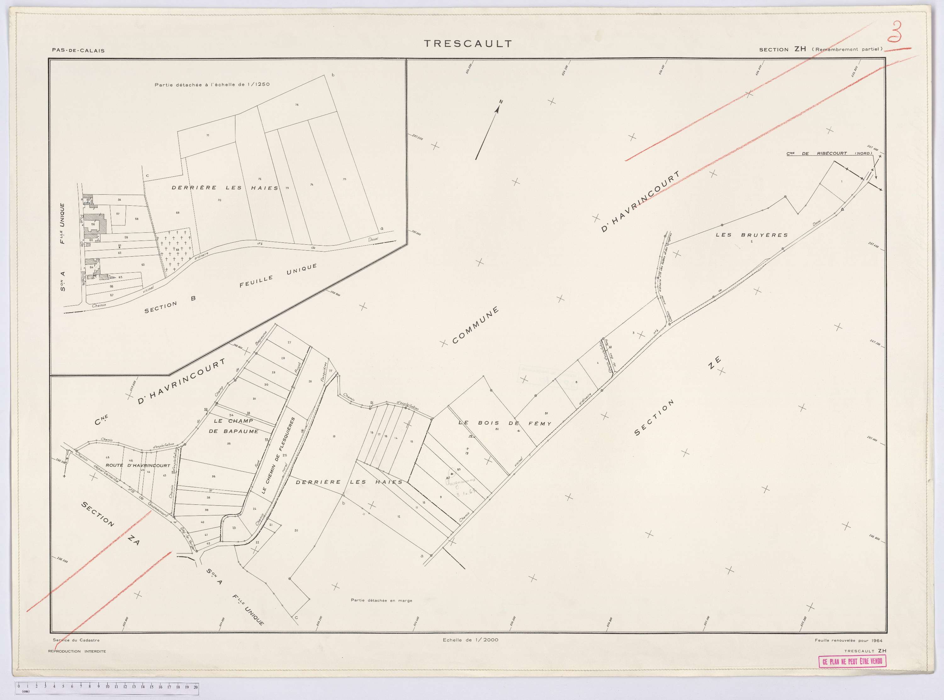 Trescault - Section ZH.