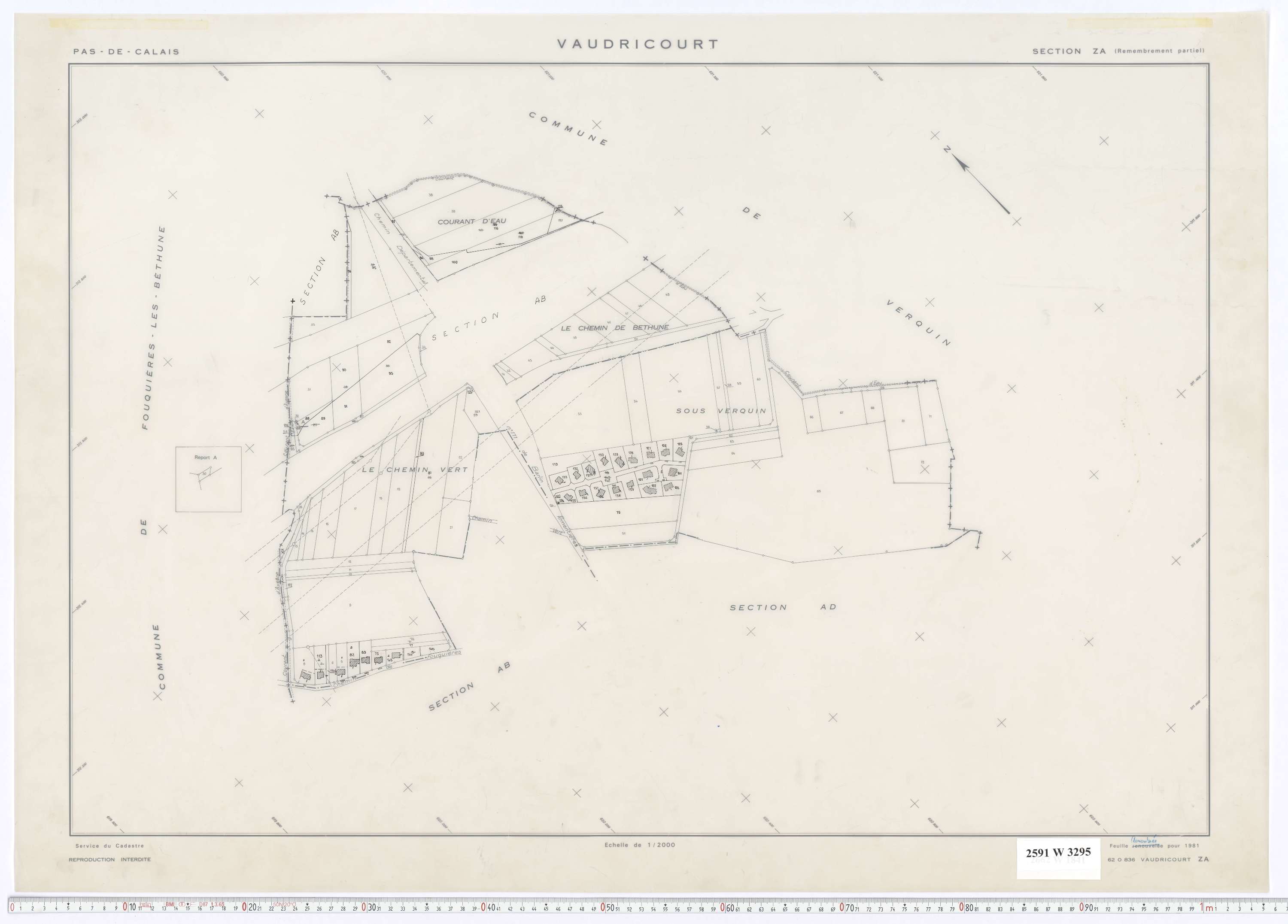 Vaudricourt - Section ZA.