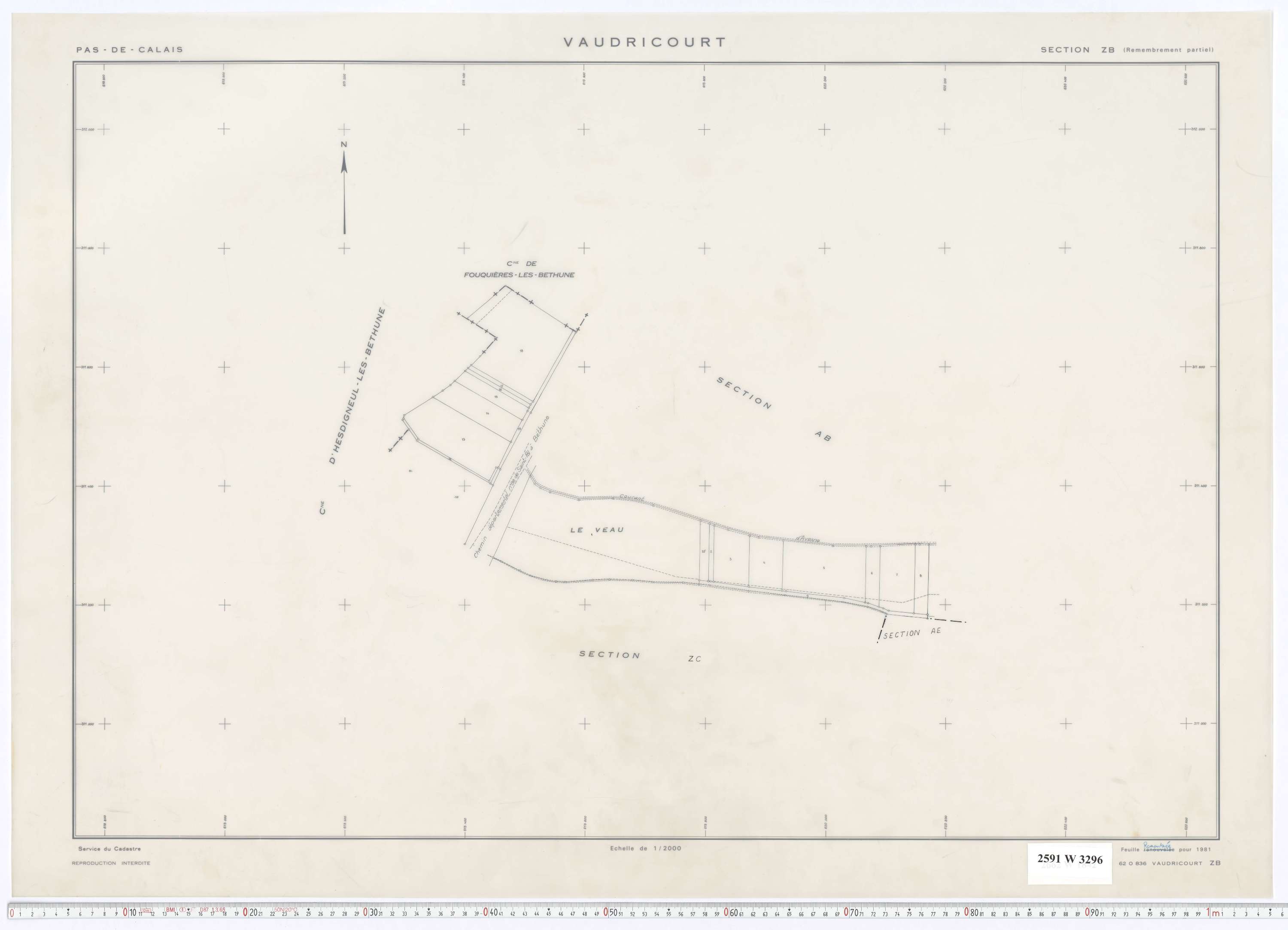 Vaudricourt - Section ZB.