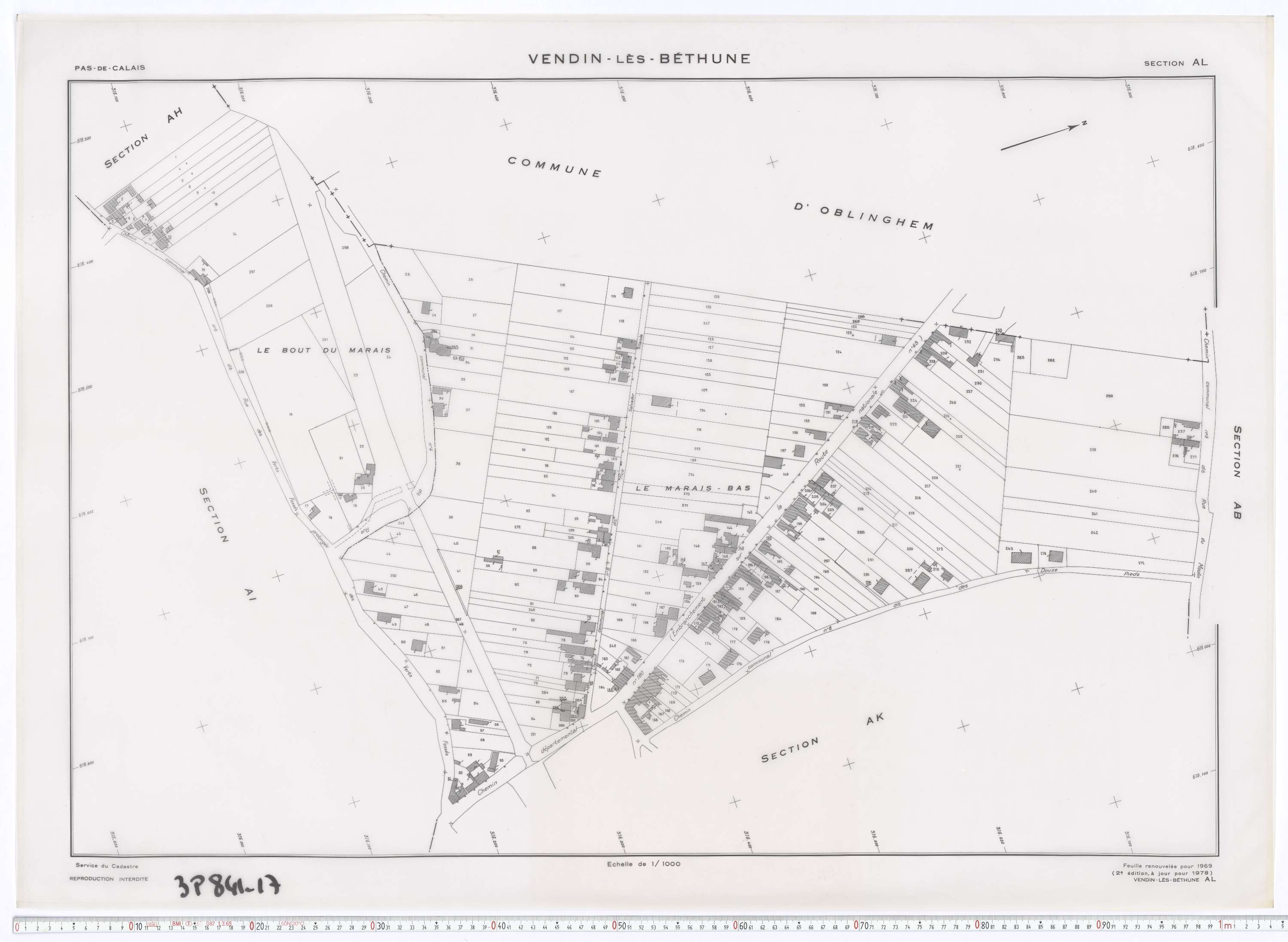 Vendin-lès-Béthune - Section AL.