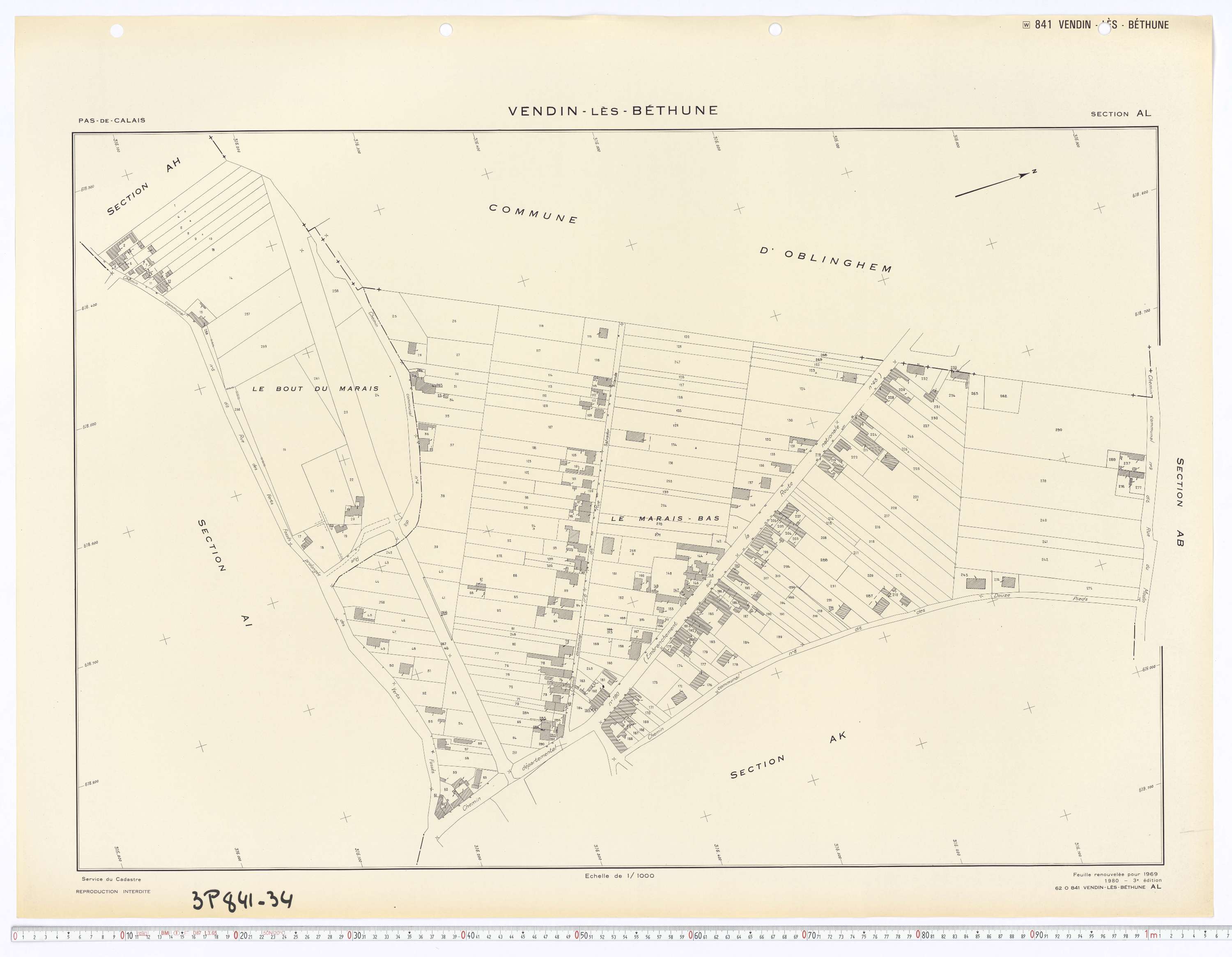 Vendin-lès-Béthune - Section AL.