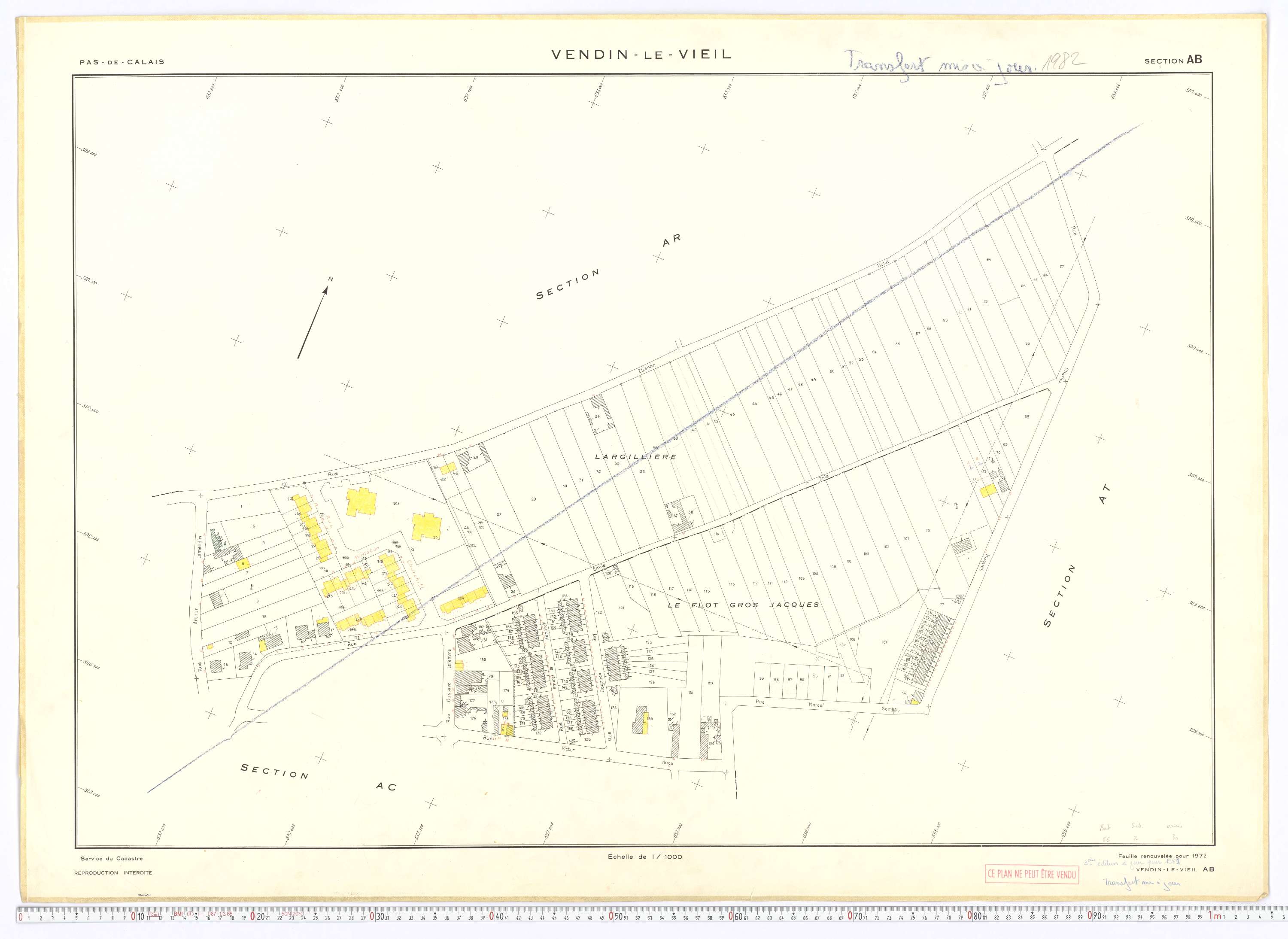 Vendin-le-Vieil - Section AB.