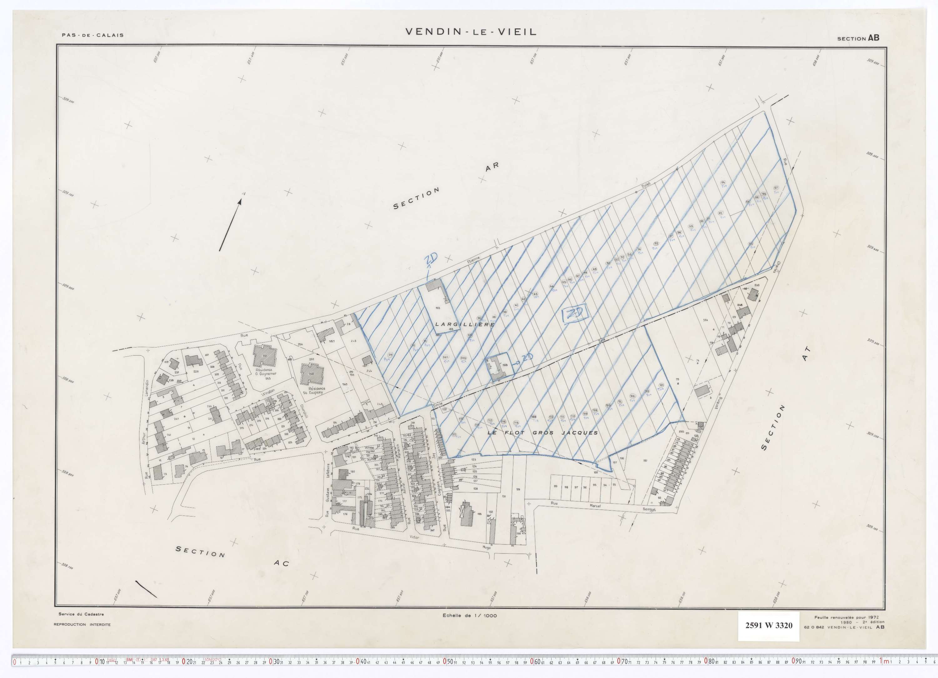 Vendin-le-Vieil - Section AB.