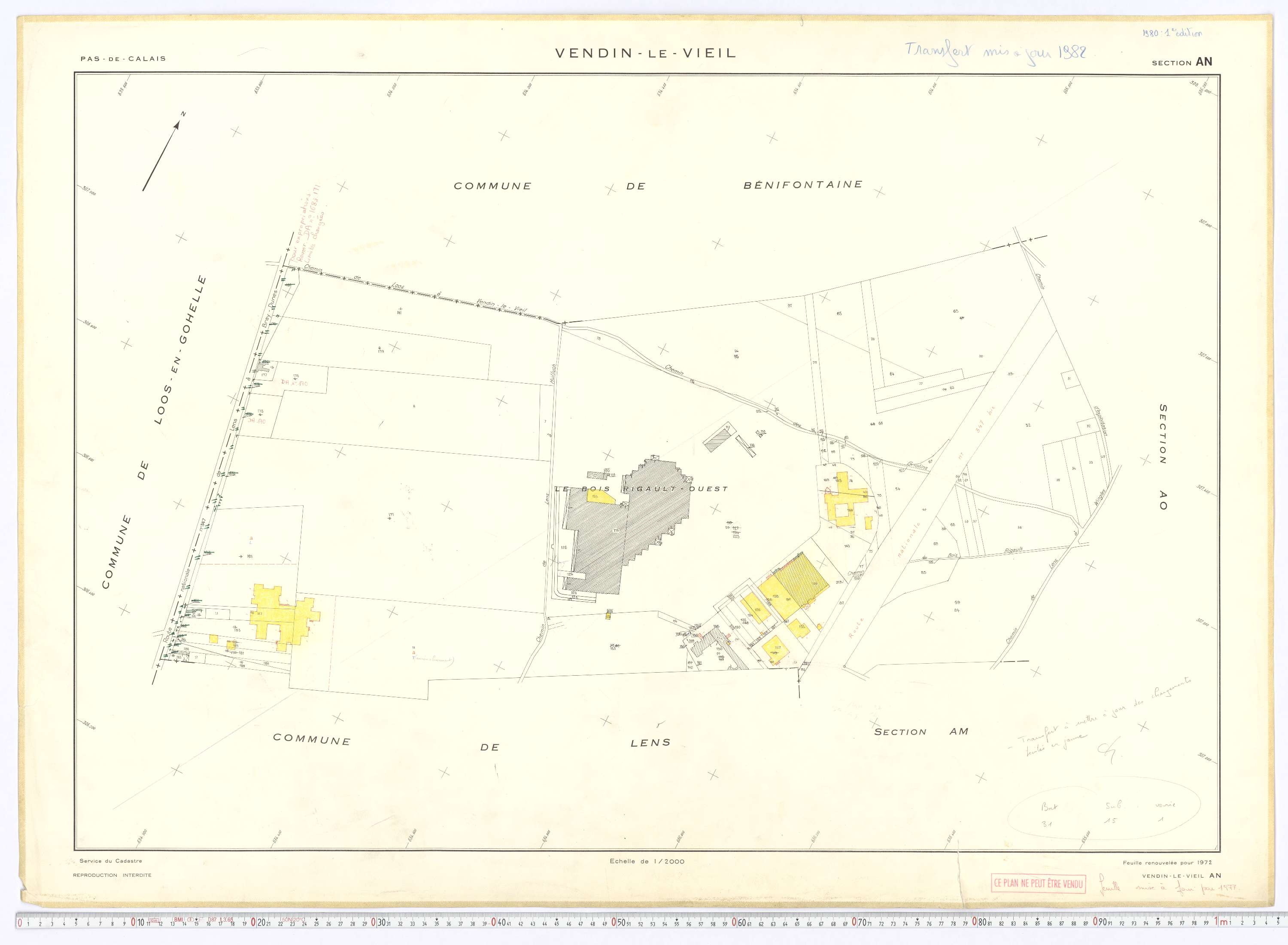 Vendin-le-Vieil - Section AN.