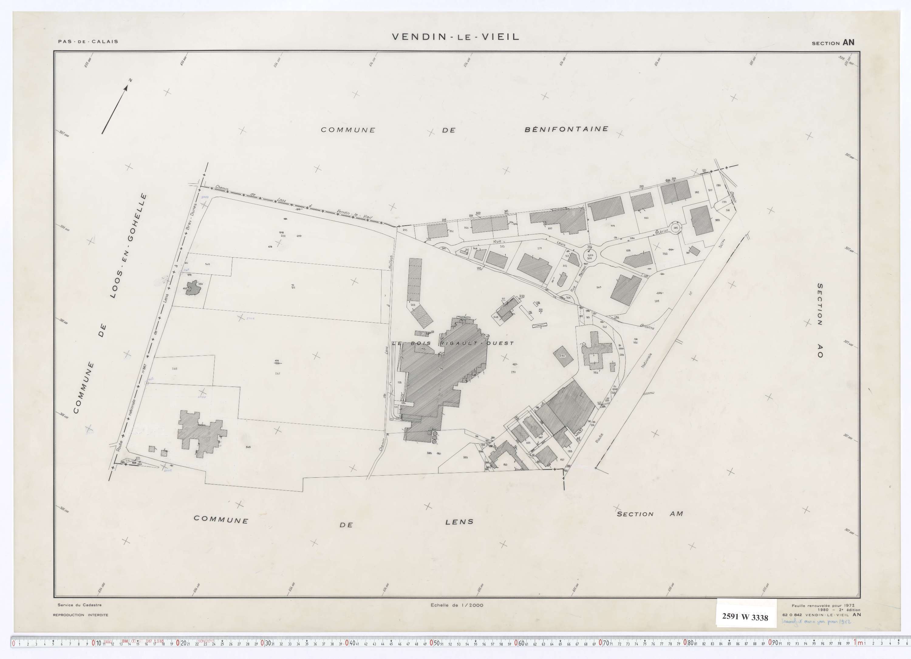Vendin-le-Vieil - Section AN.