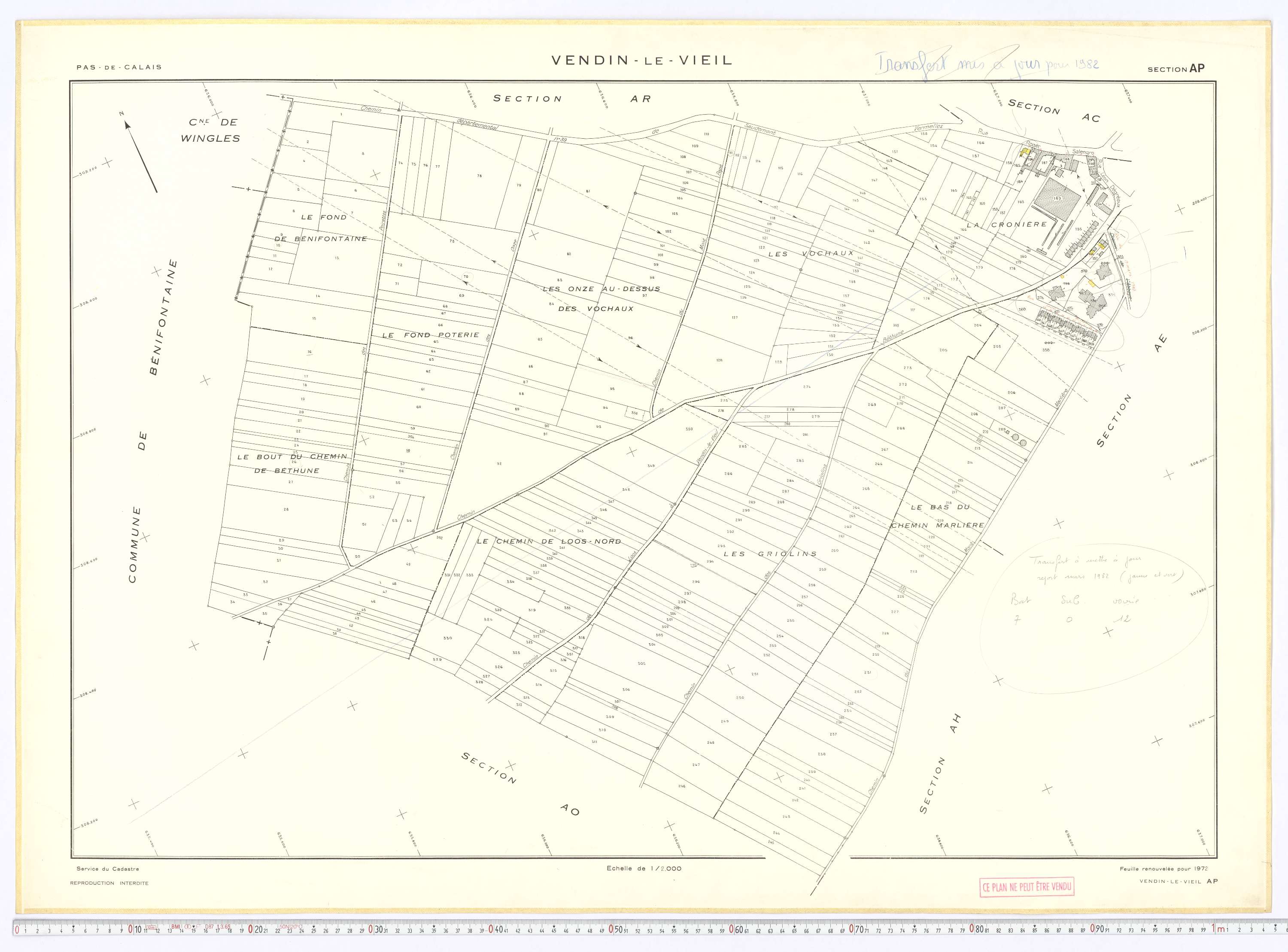 Vendin-le-Vieil - Section AP.