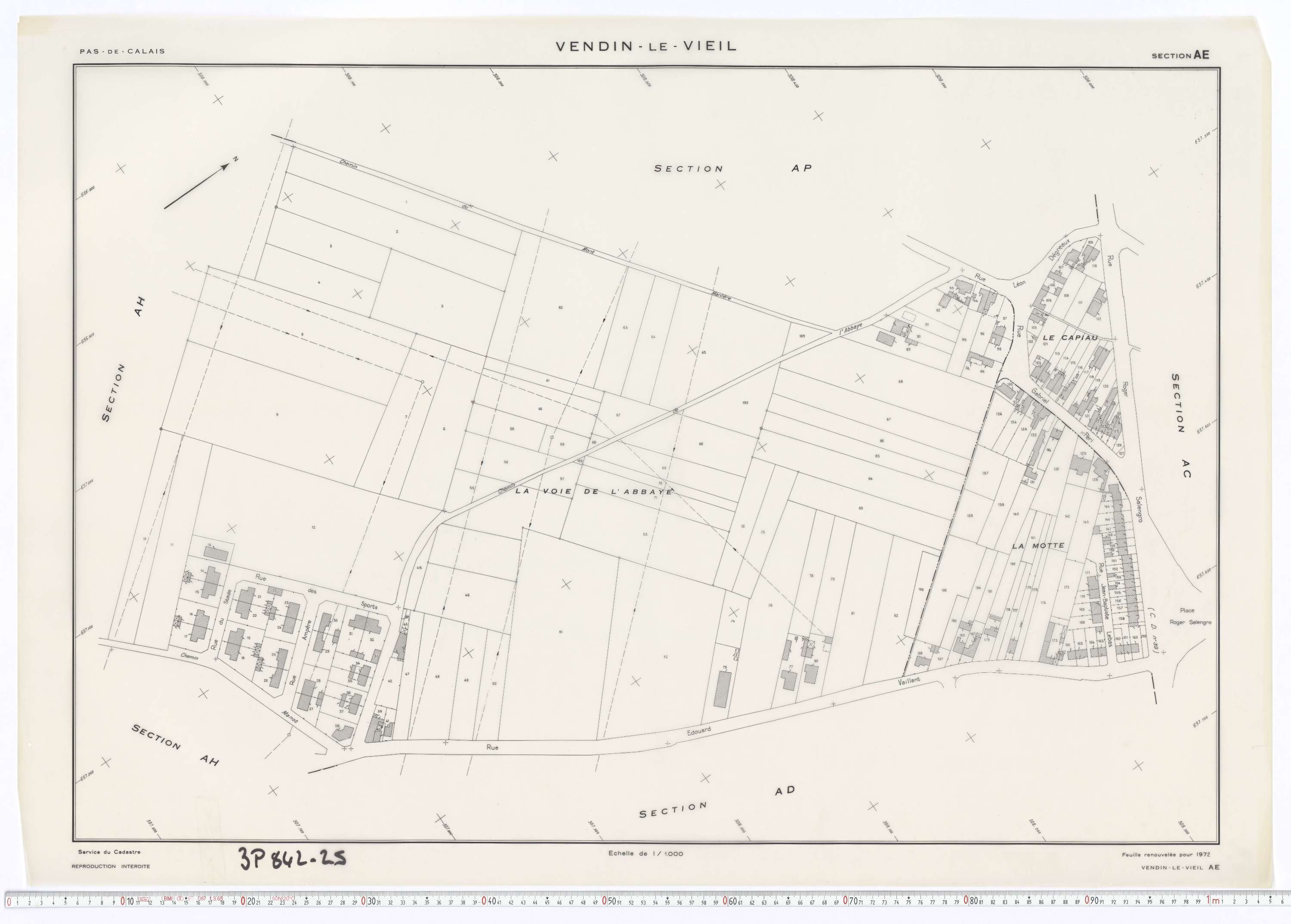 Vendin-le-Vieil - Section AE.