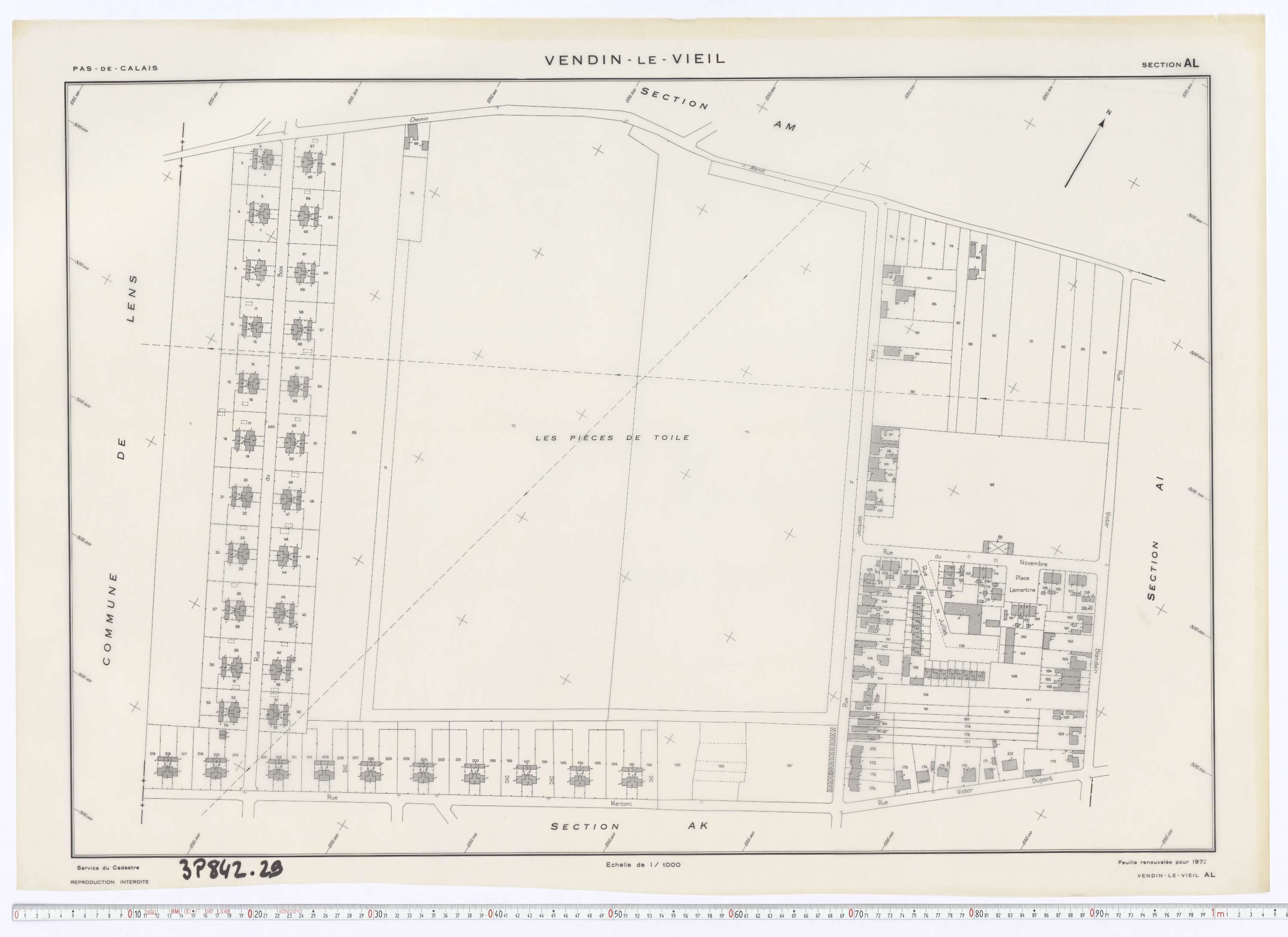 Vendin-le-Vieil - Section AL.