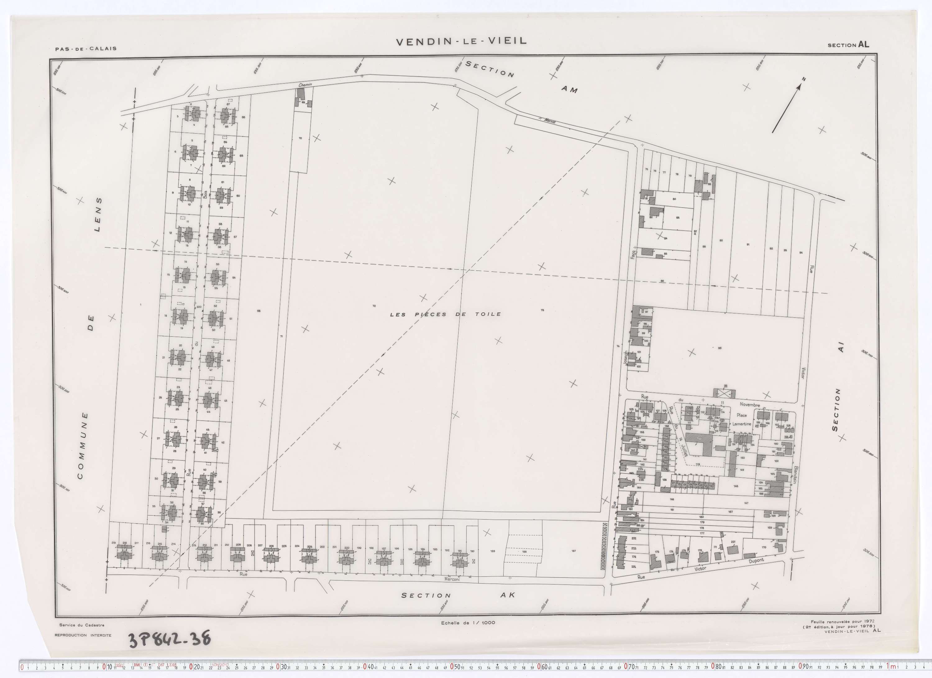 Vendin-le-Vieil - Section AL.