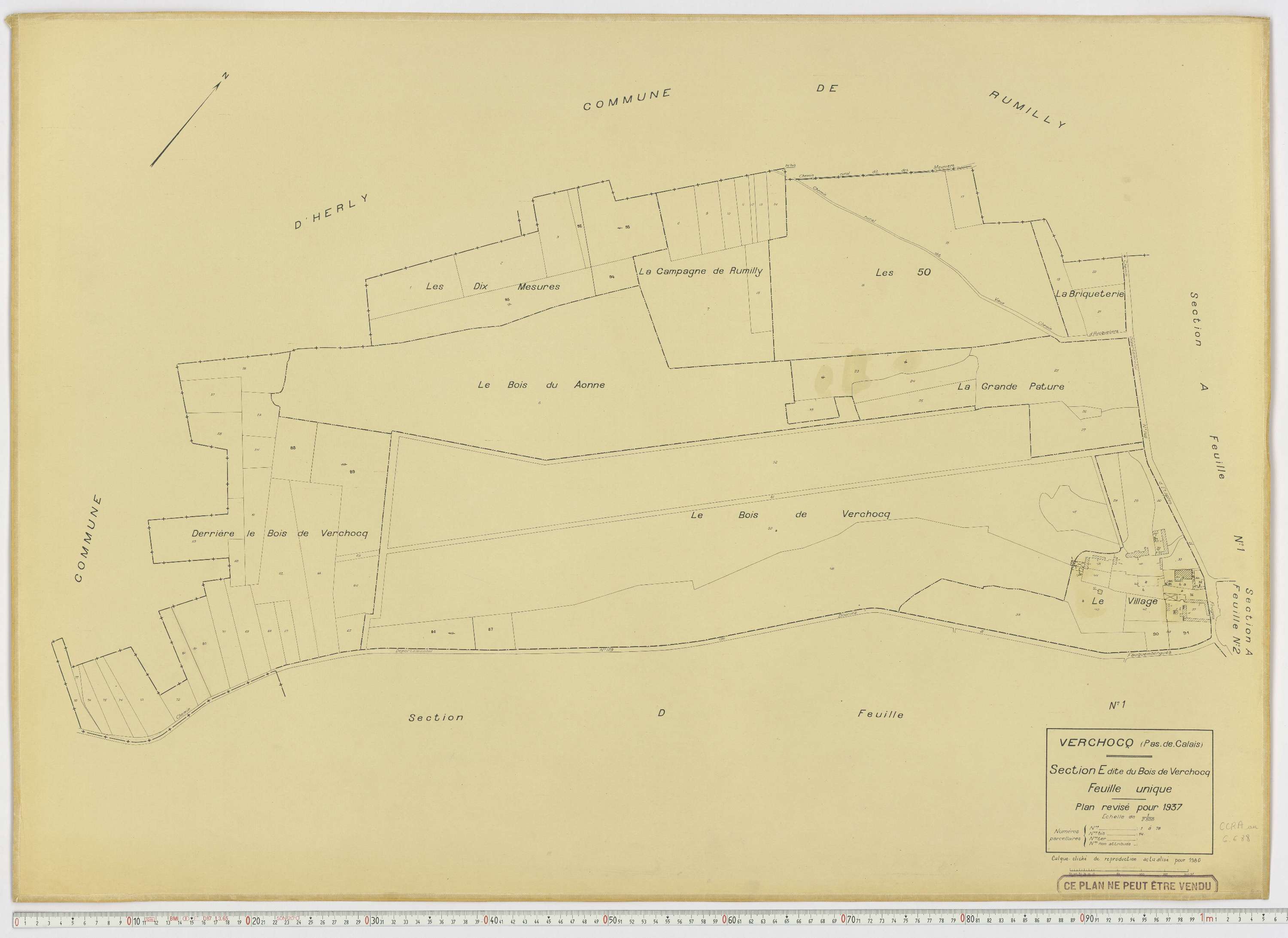Verchocq - Section E.