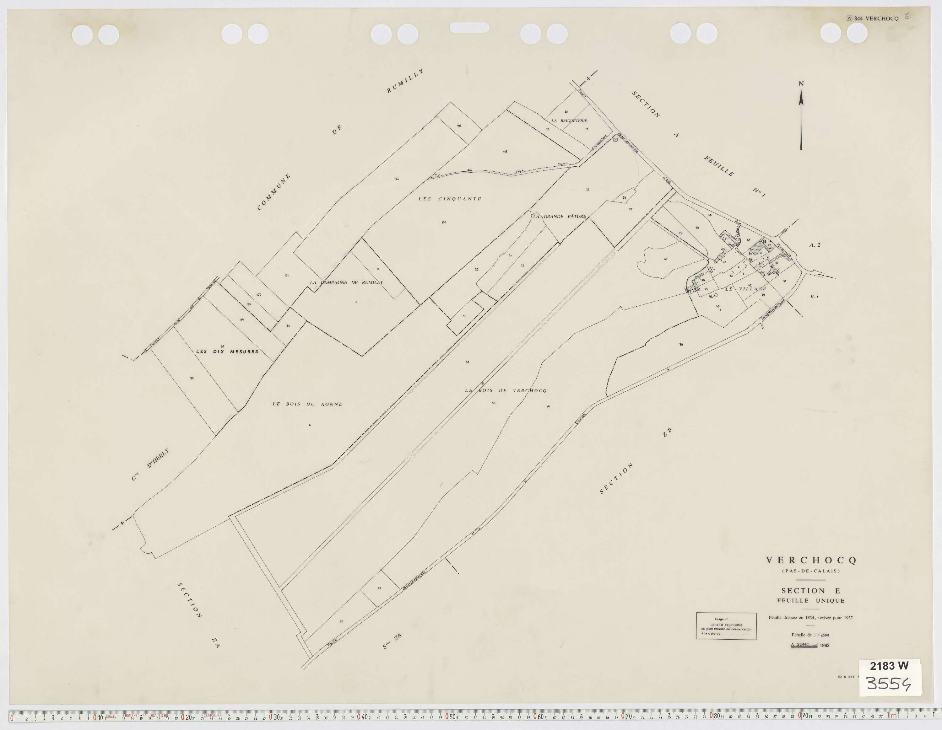 Verchocq - Section E.