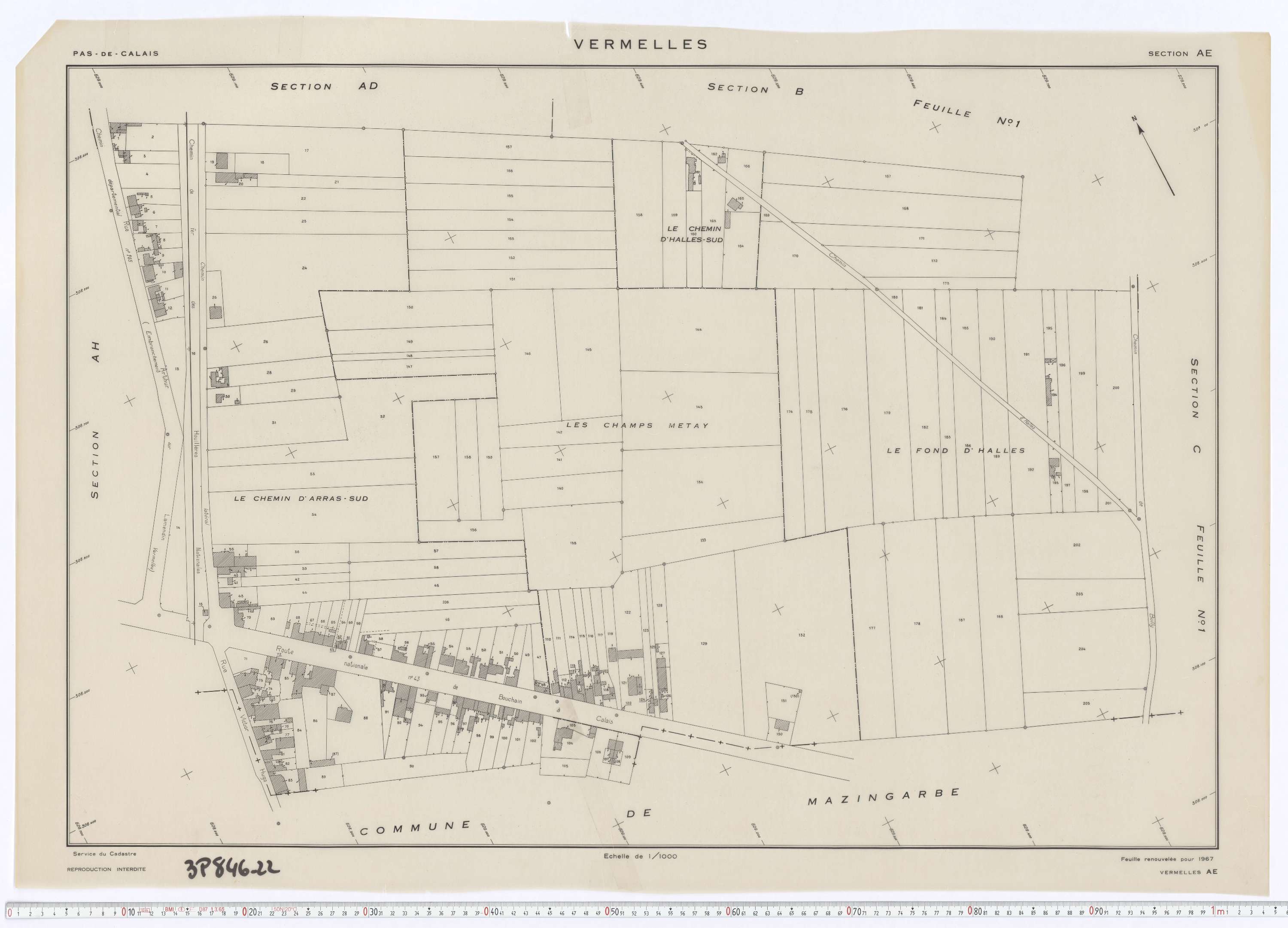 Vermelles - Section AE.