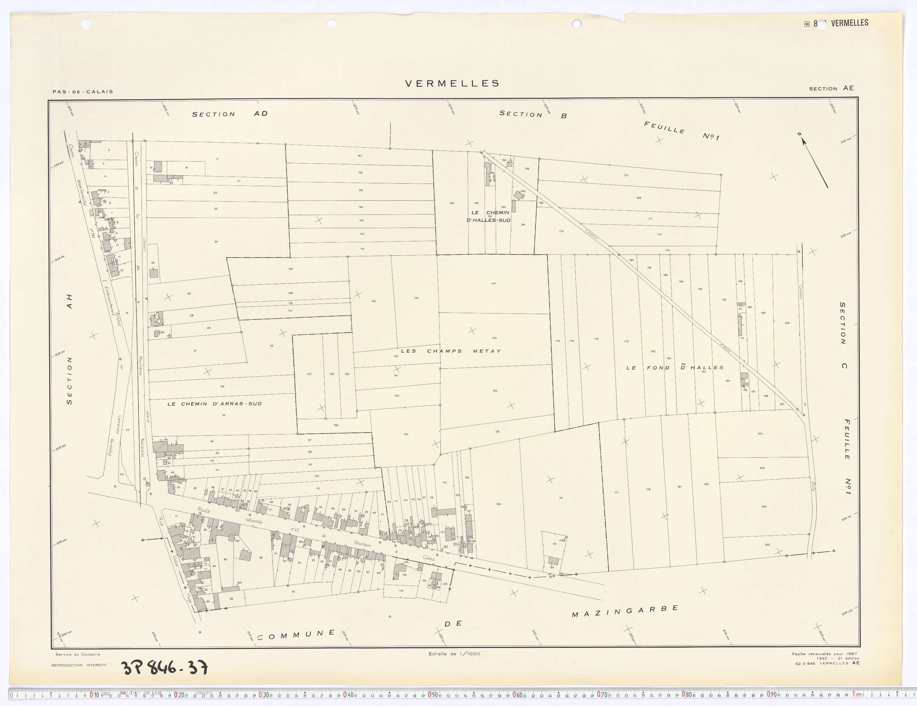 Vermelles - Section AE.