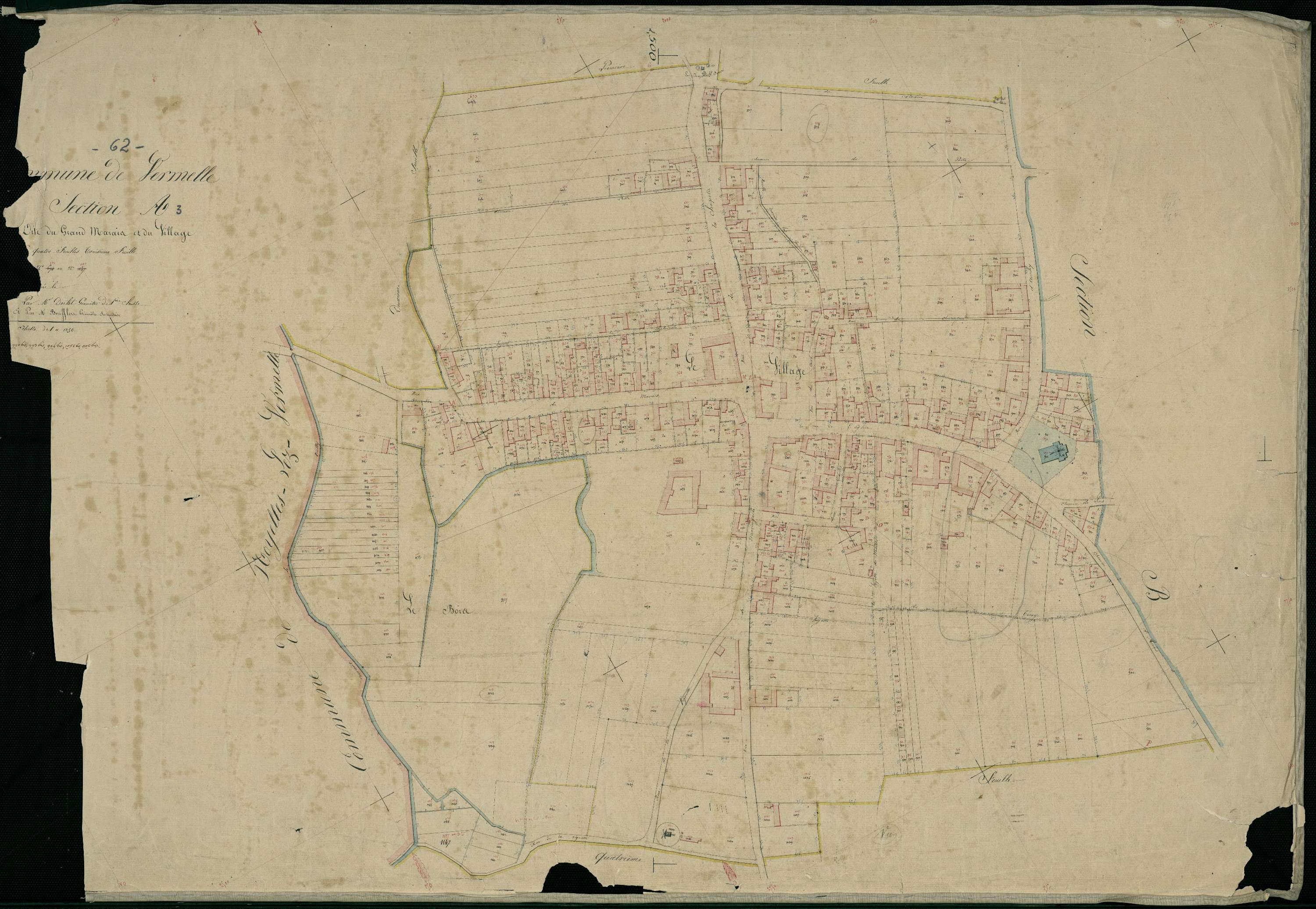 Vermelles - Section A, 3e feuille