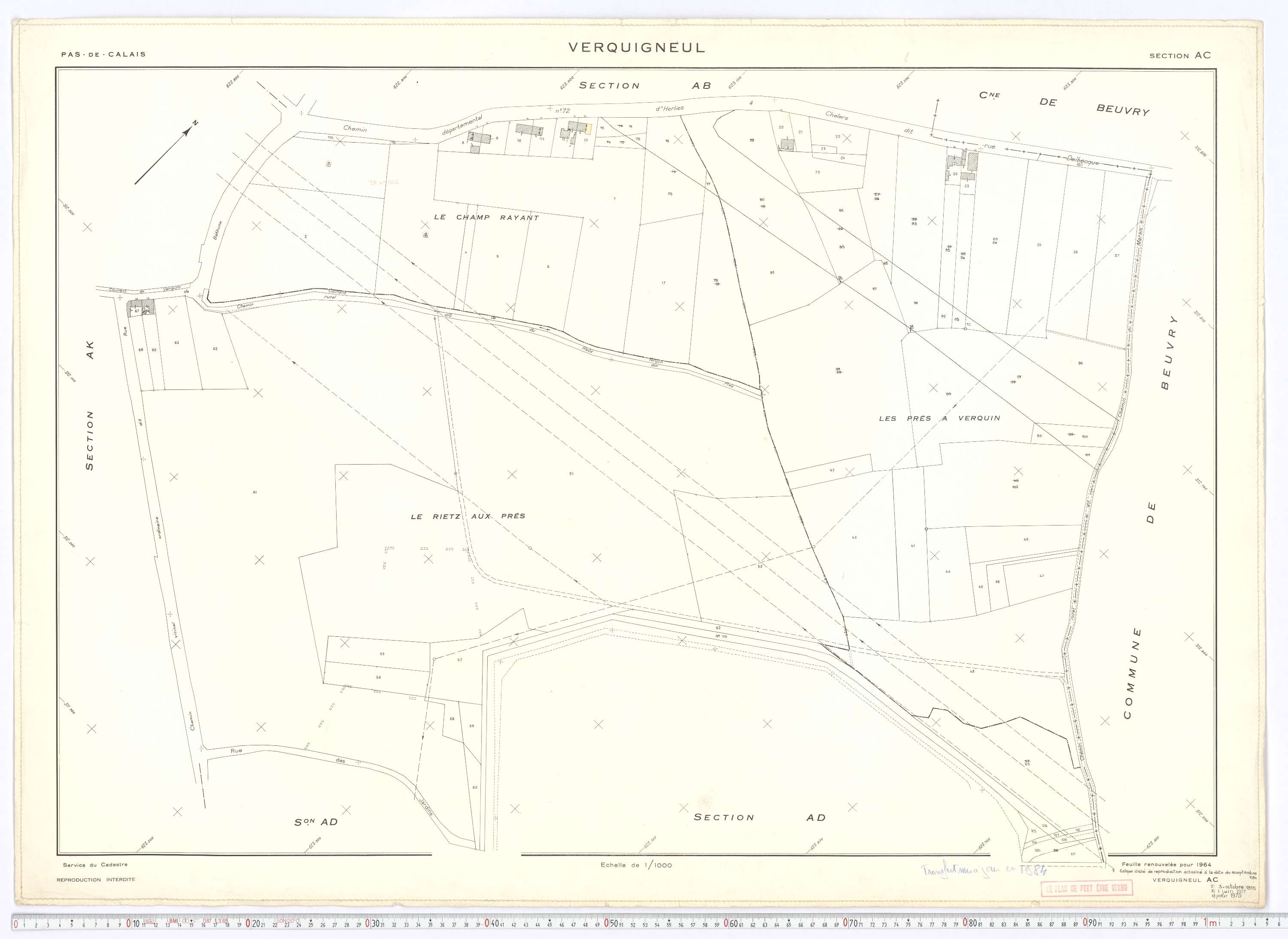 Verquigneul - Section AC.