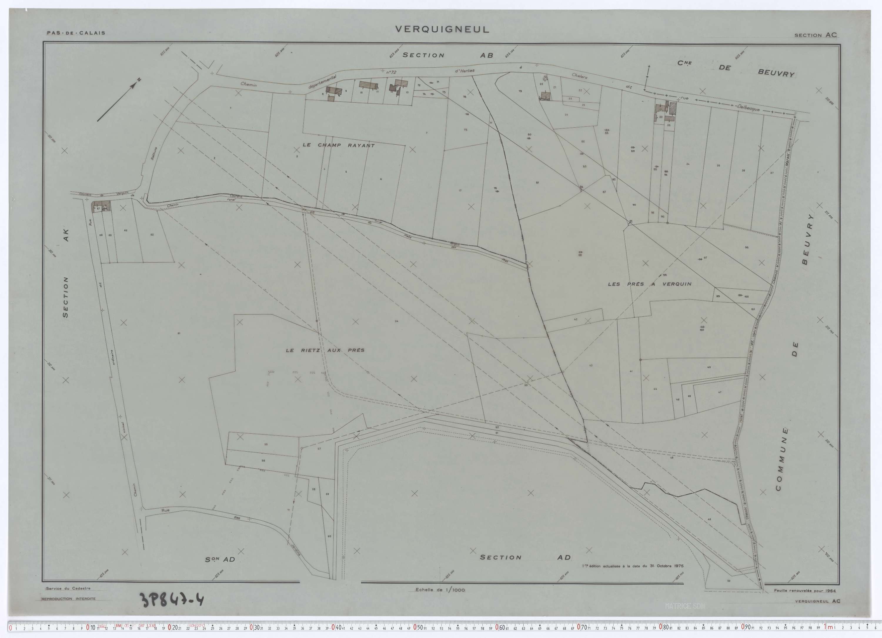 Verquigneul - Section AC.