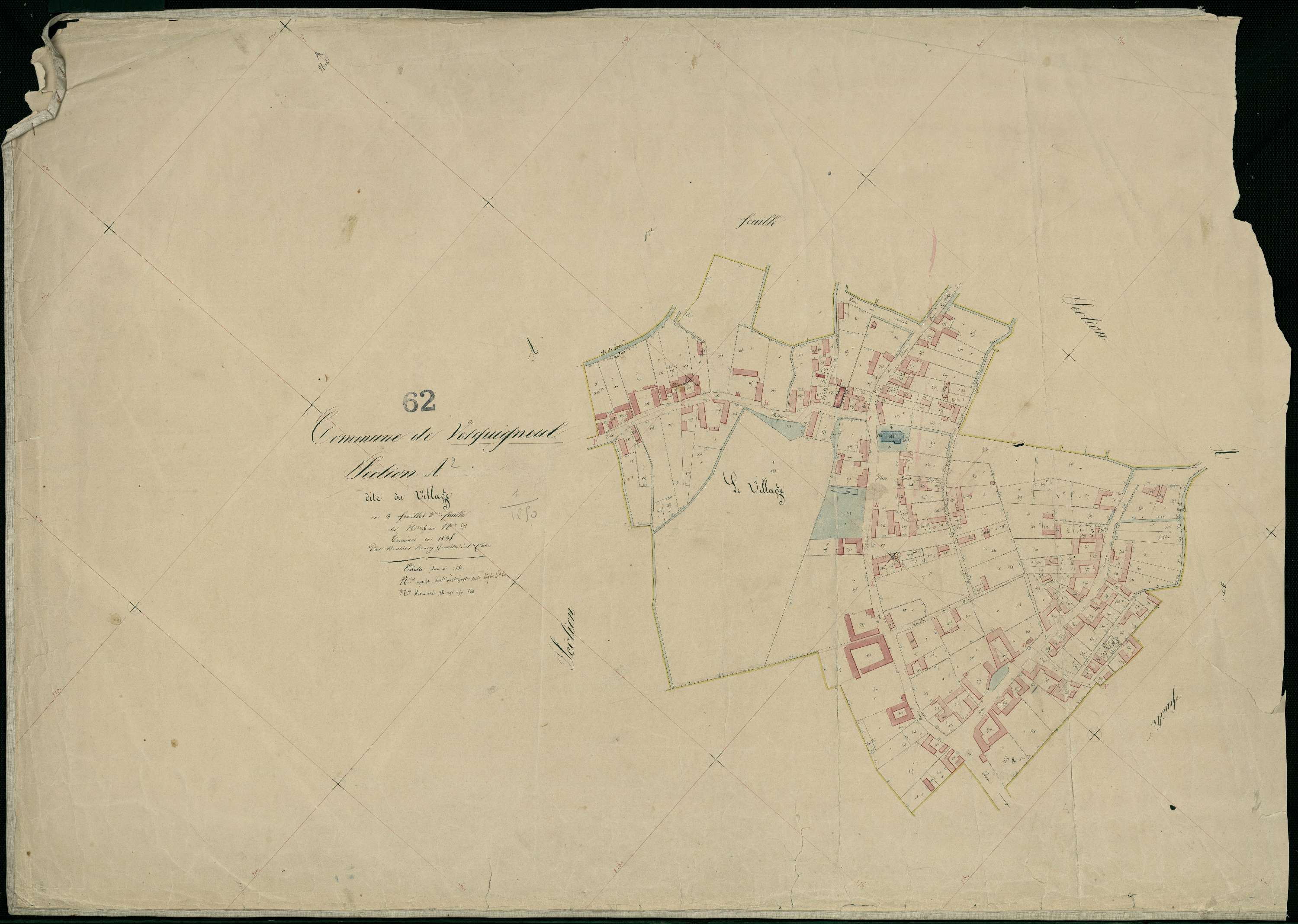 Verquigneul - Section A, 2e feuille