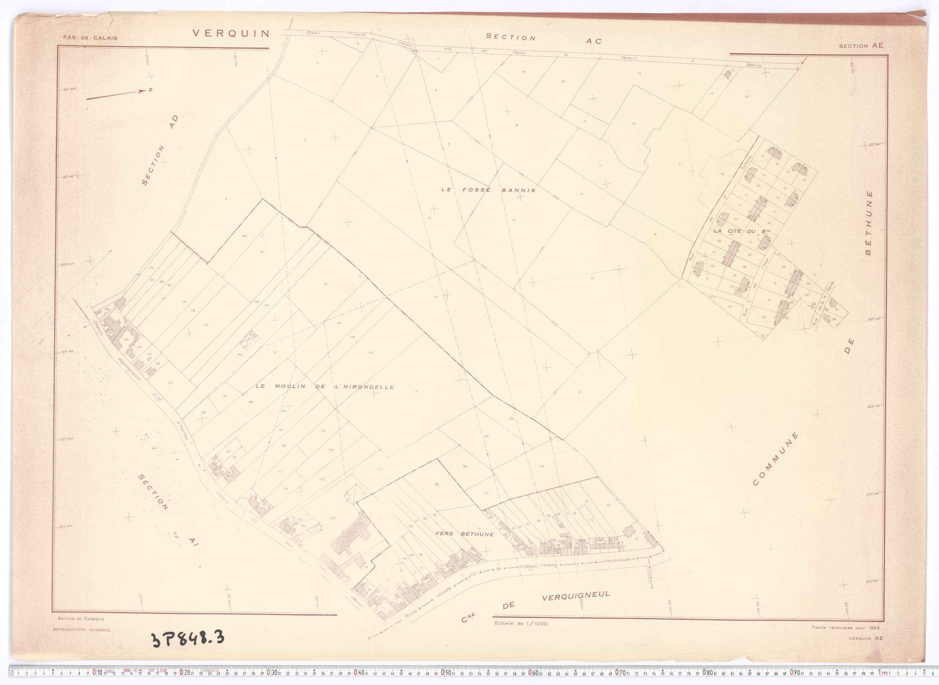 Verquin - Section AE.